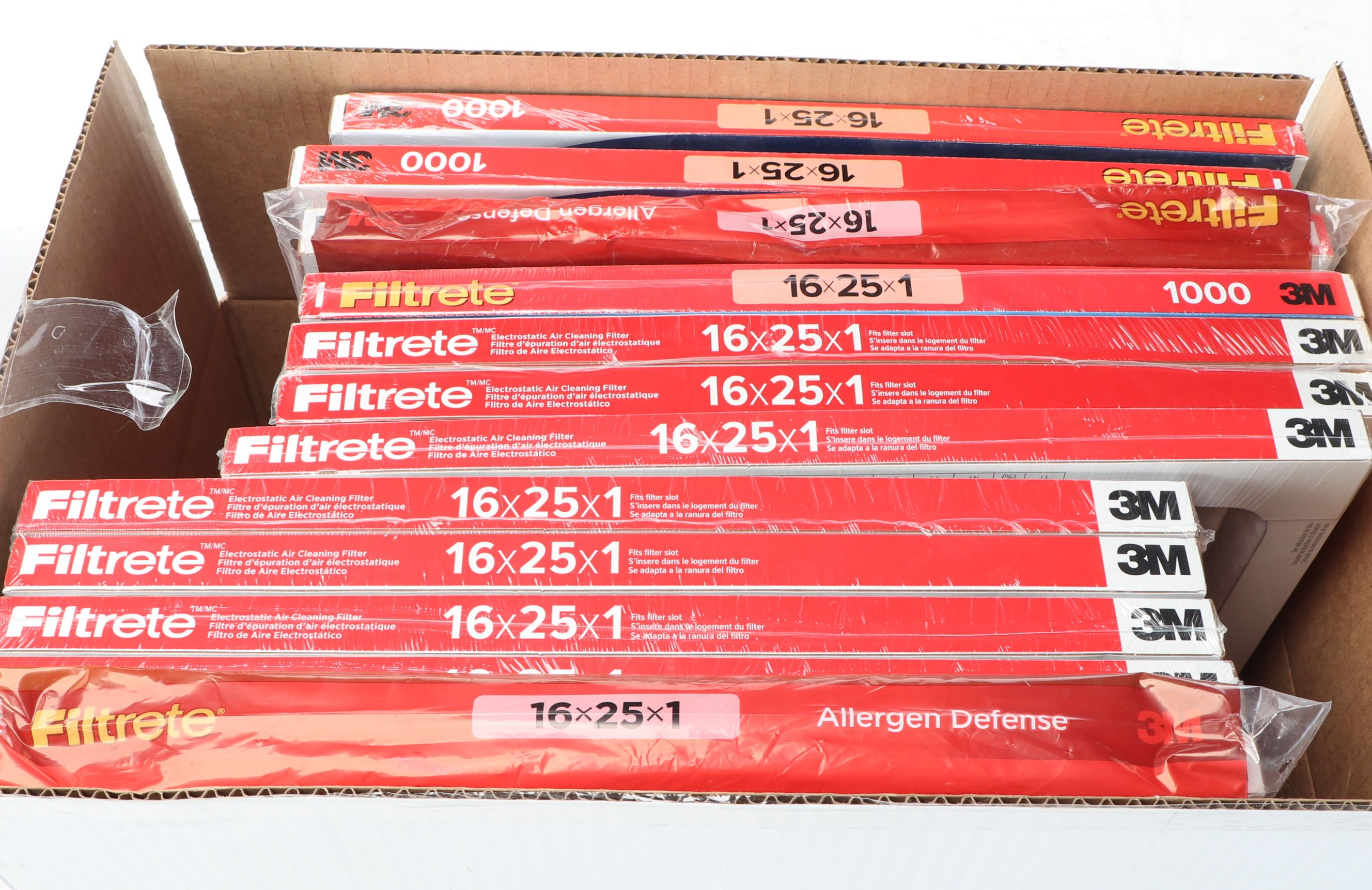 3M Filtrete Allergen Defense HVAC Air Filter, 16" x 25" x 1"