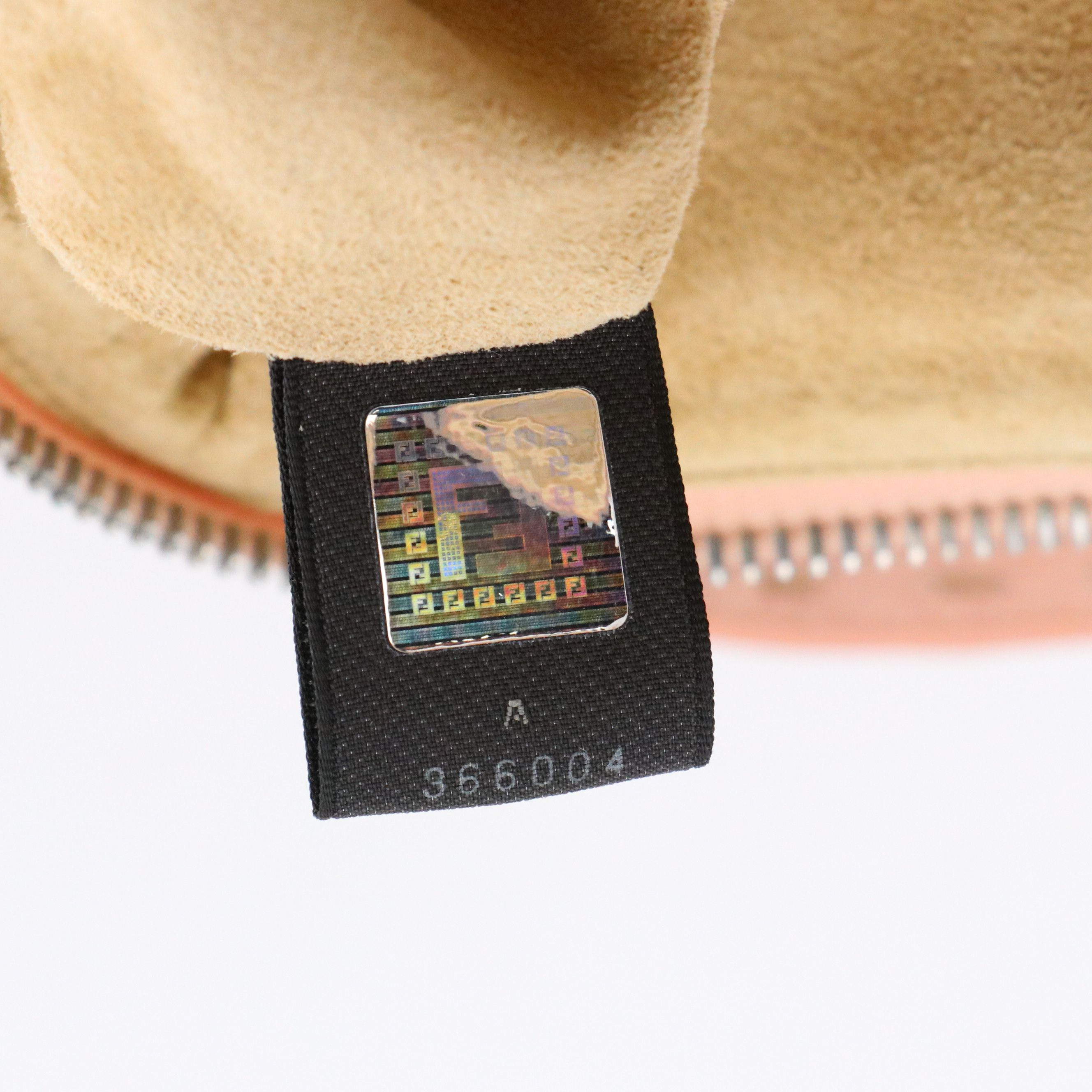 Fendi Selleria Small Doctors Crossbody Bag in Blush Pink Pearlescent Leather