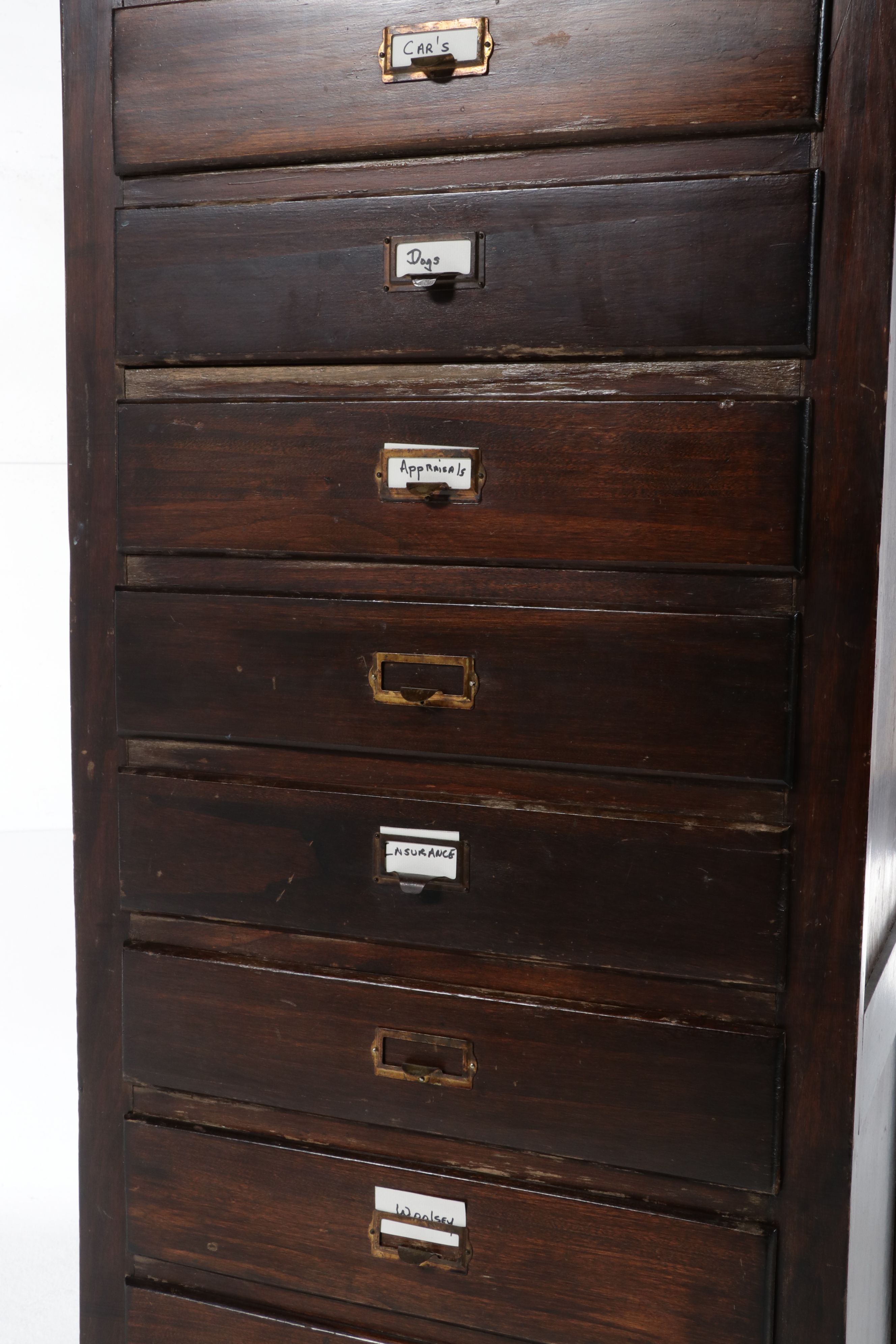 American Industrial Multi-Drawer Specimen or Filing Cabinet, Early 20th Century