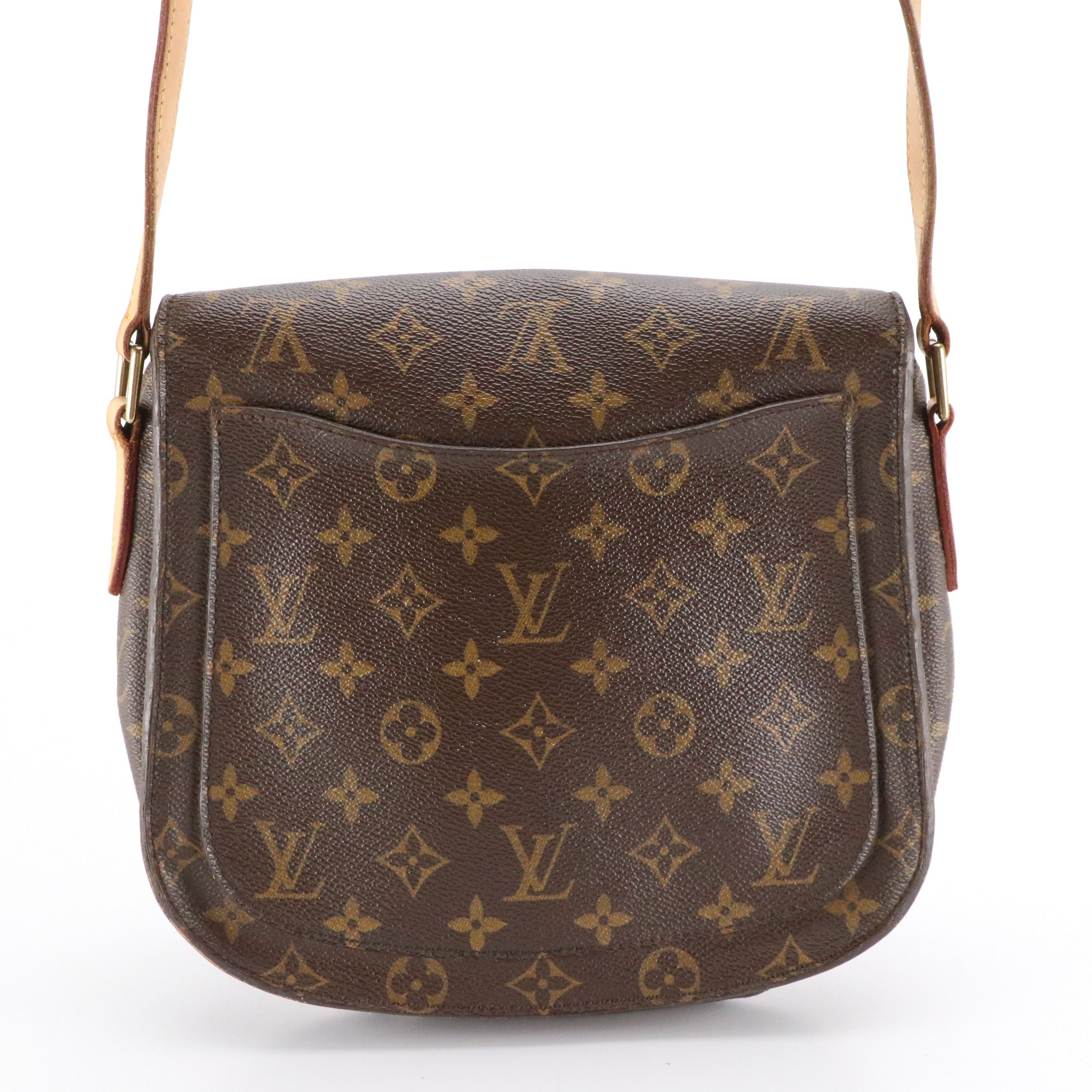 Louis Vuitton Saint Cloud GM Bag in Monogram Canvas and Vachetta Leather