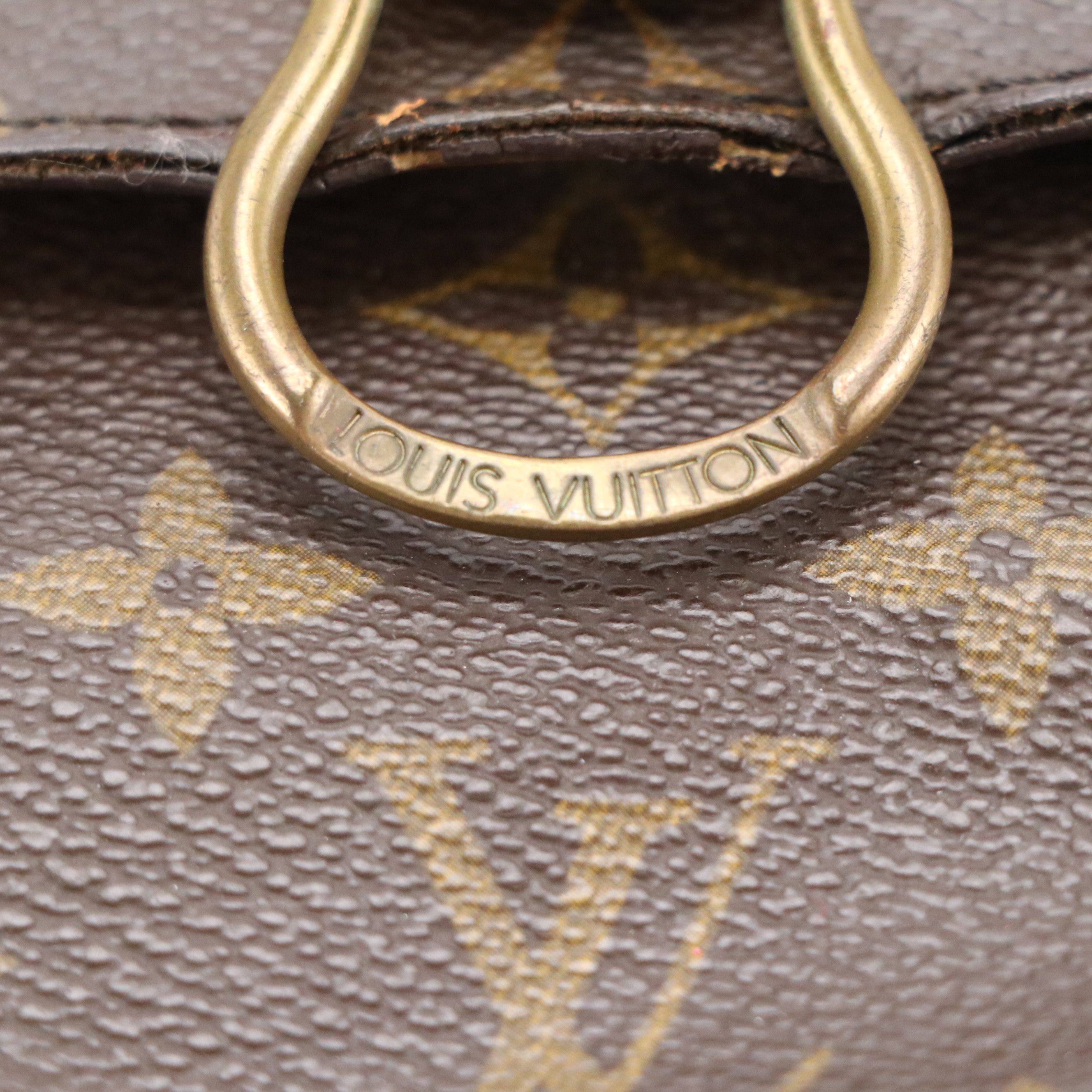 Louis Vuitton Saint Cloud GM Bag in Monogram Canvas and Vachetta Leather