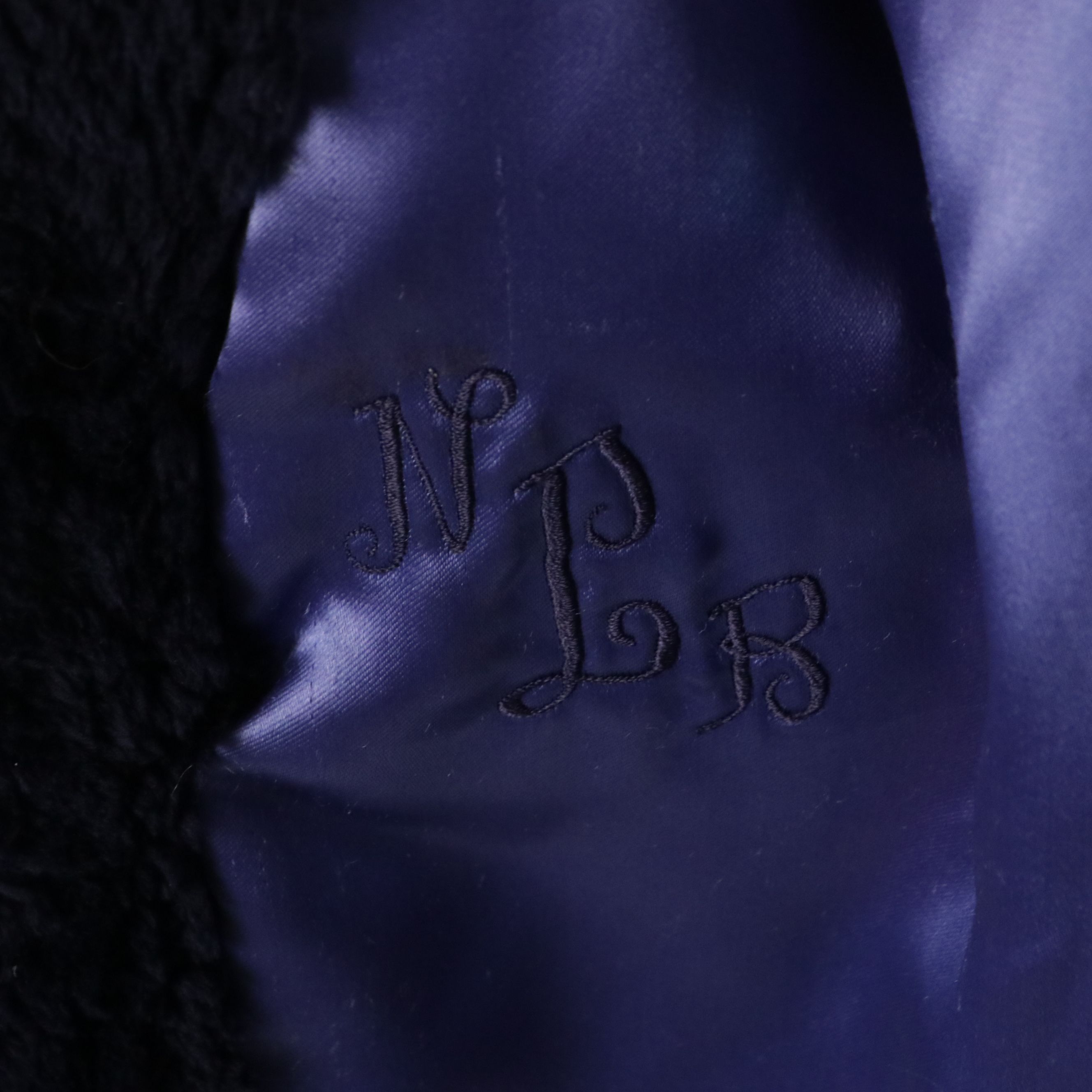 Alfred Sung Dyed Sheared Canadian Beaver Fur Stroller Coat