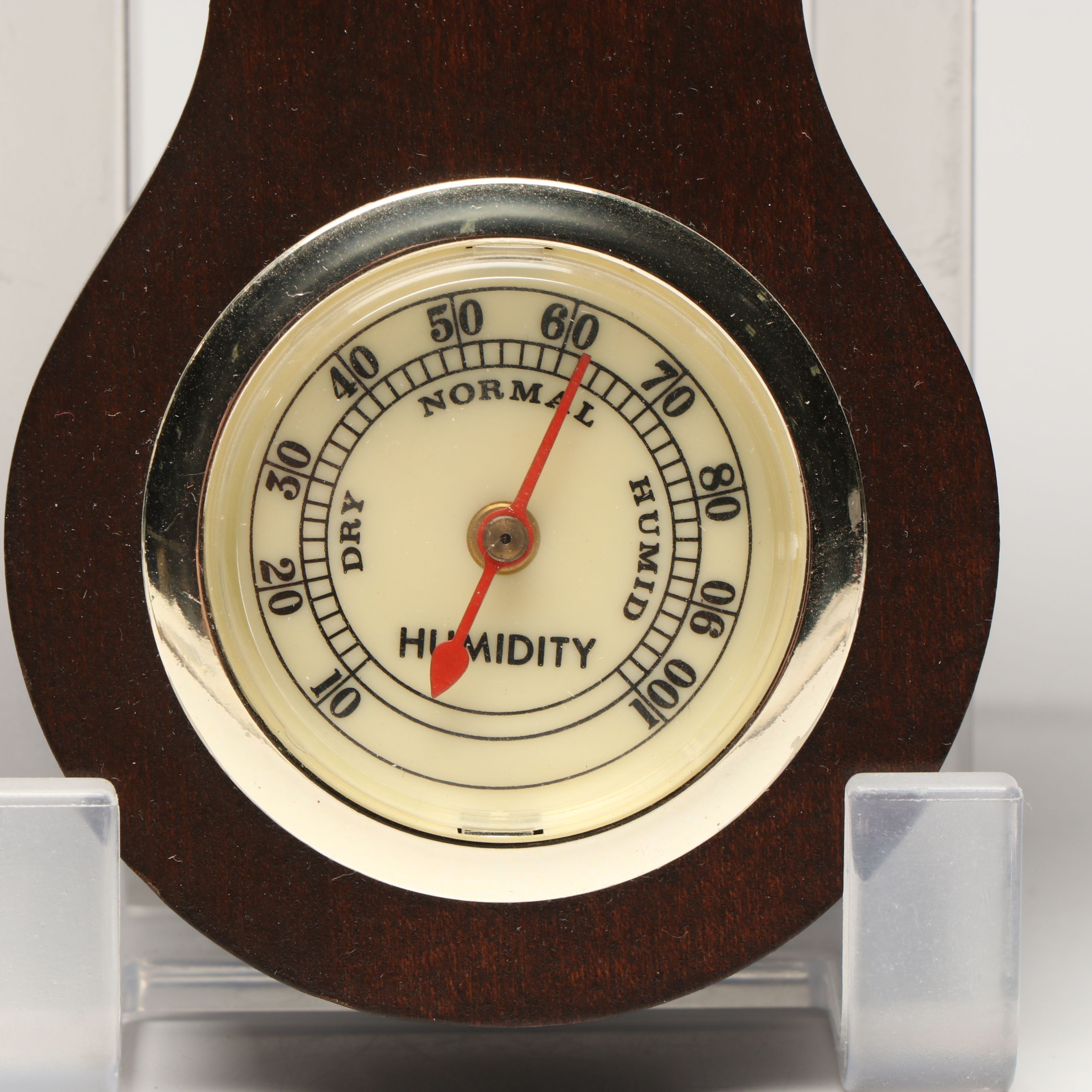 Springfield Banjo-Shaped Mahogany Finish and Rectangle Framed Weather Stations