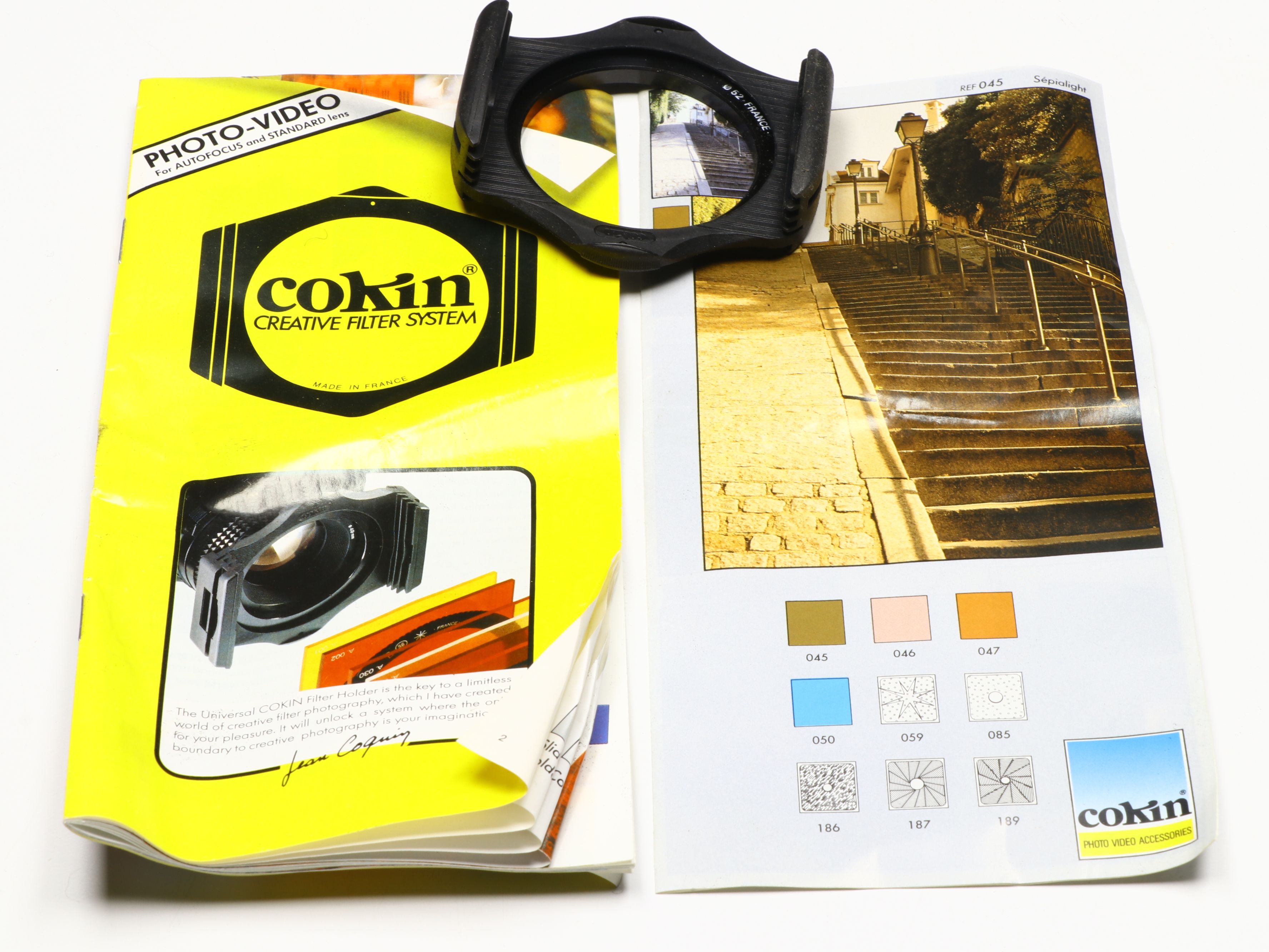 Cokin "Creative Filter System" Lens Filters in Carrying Case