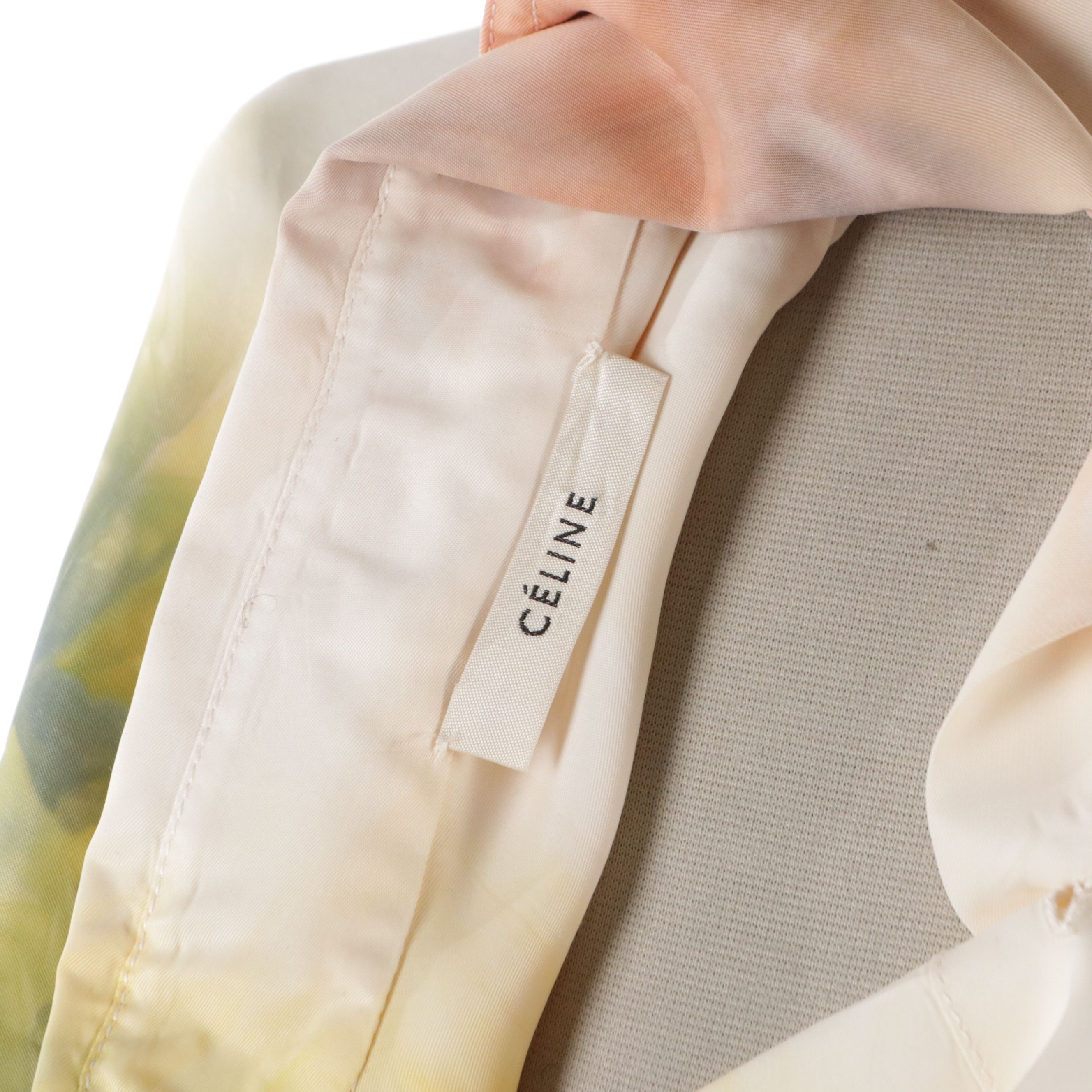 Céline Multicolored Tie Dye Long Sleeve Button Down Shirt