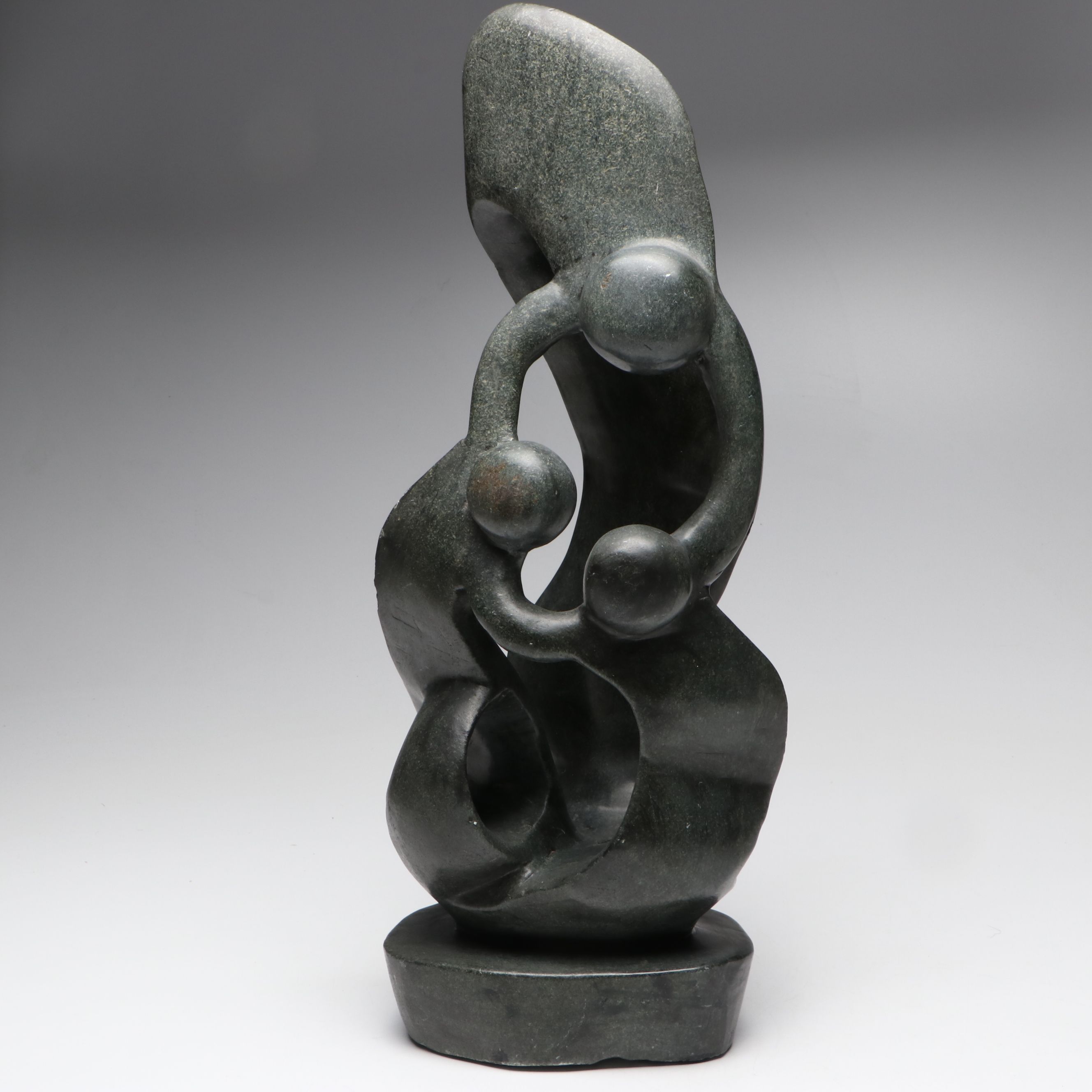 Shona Soapstone Sculpture "Family Love"