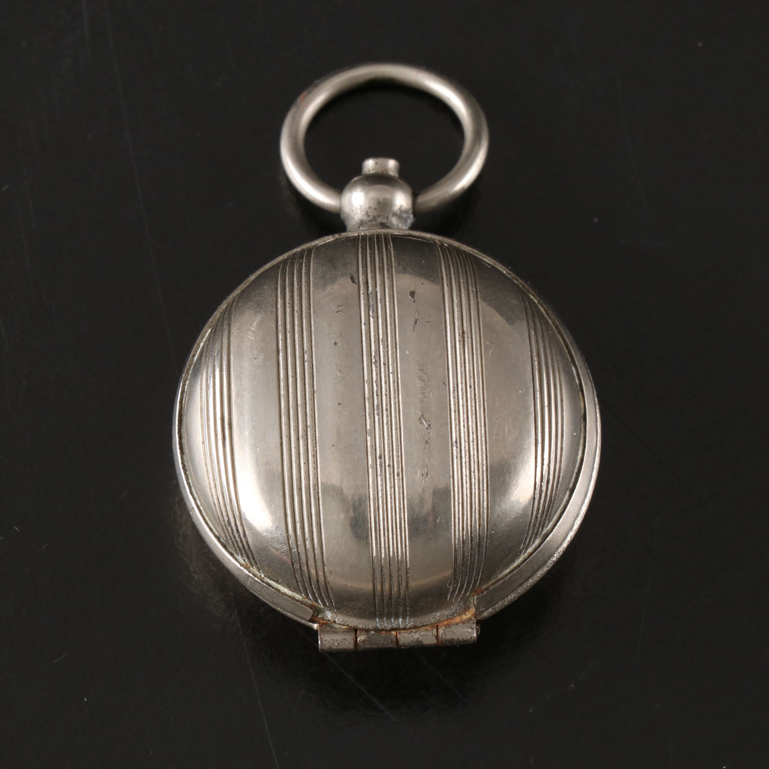 Victorian Silver Plate Coin Holders, Late 19th/Early 20th Century