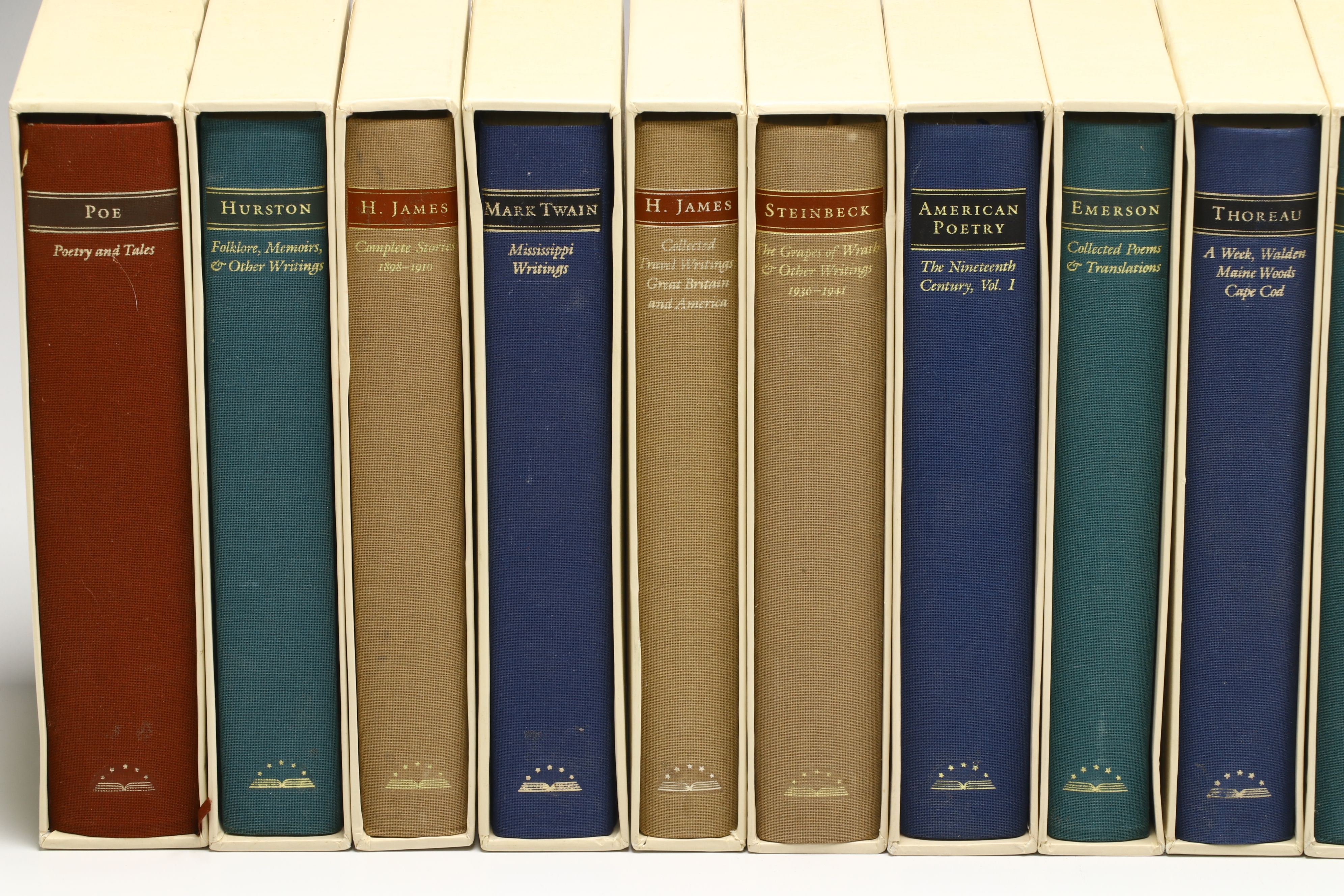 Library of America "Poetry and Tales" by Edgar Allan Poe and More Books