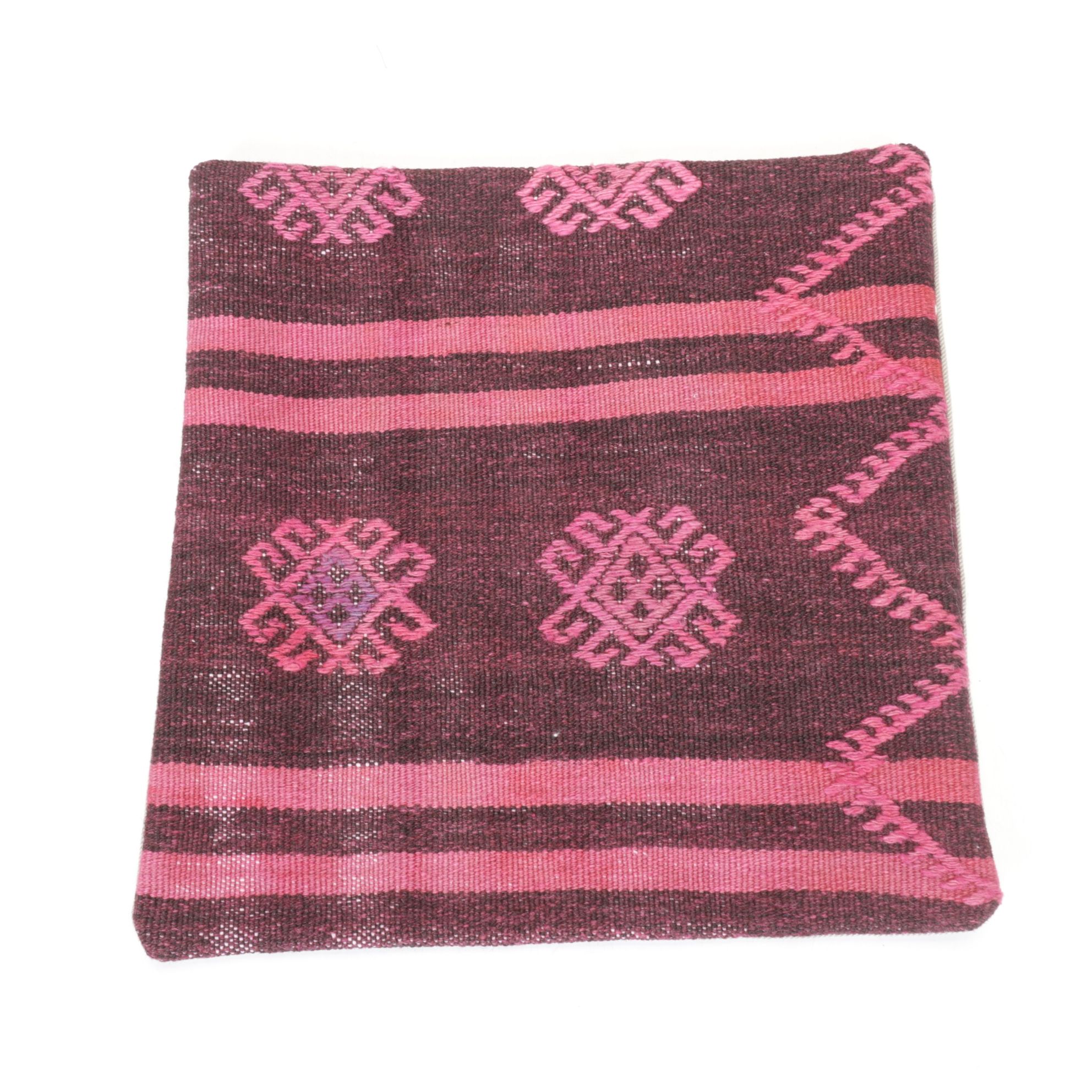 Turkish Handwoven Kilim Rug Remnant Pillow Covers