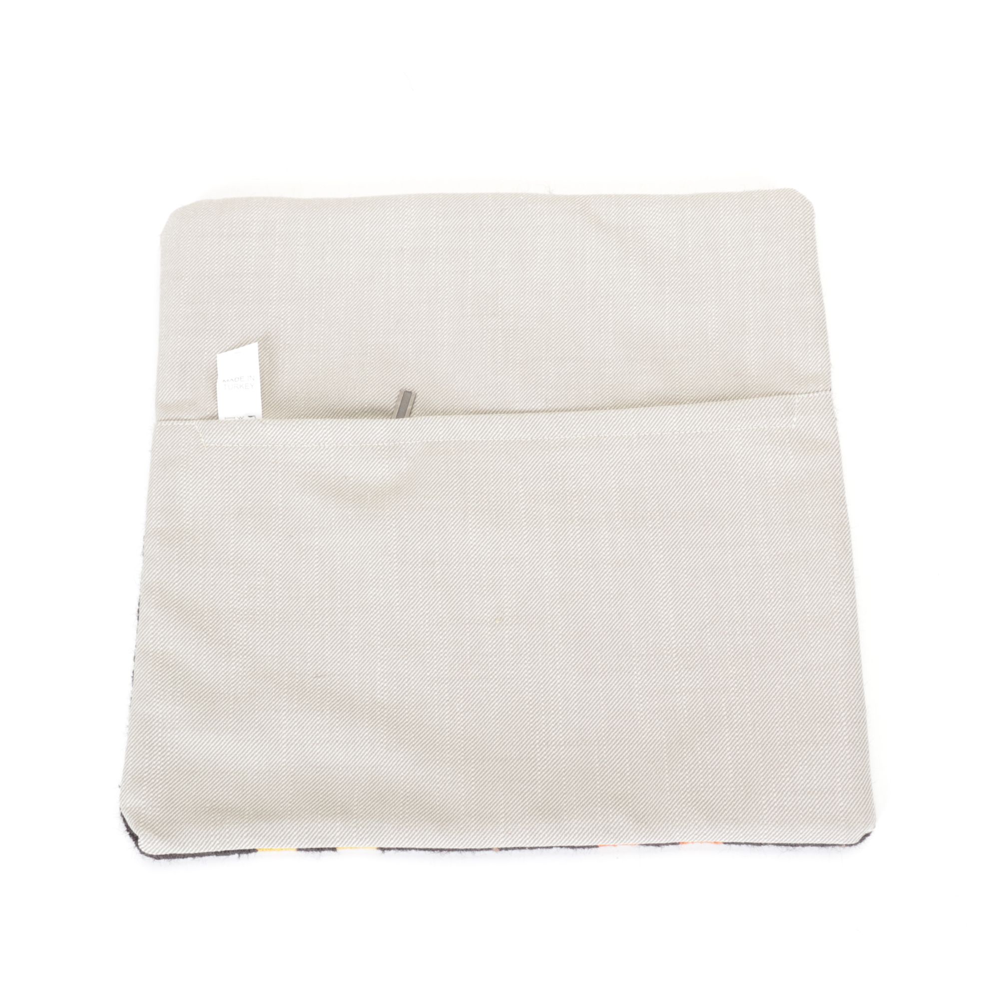 Turkish Handwoven Kilim Rug Remnant Pillow Covers