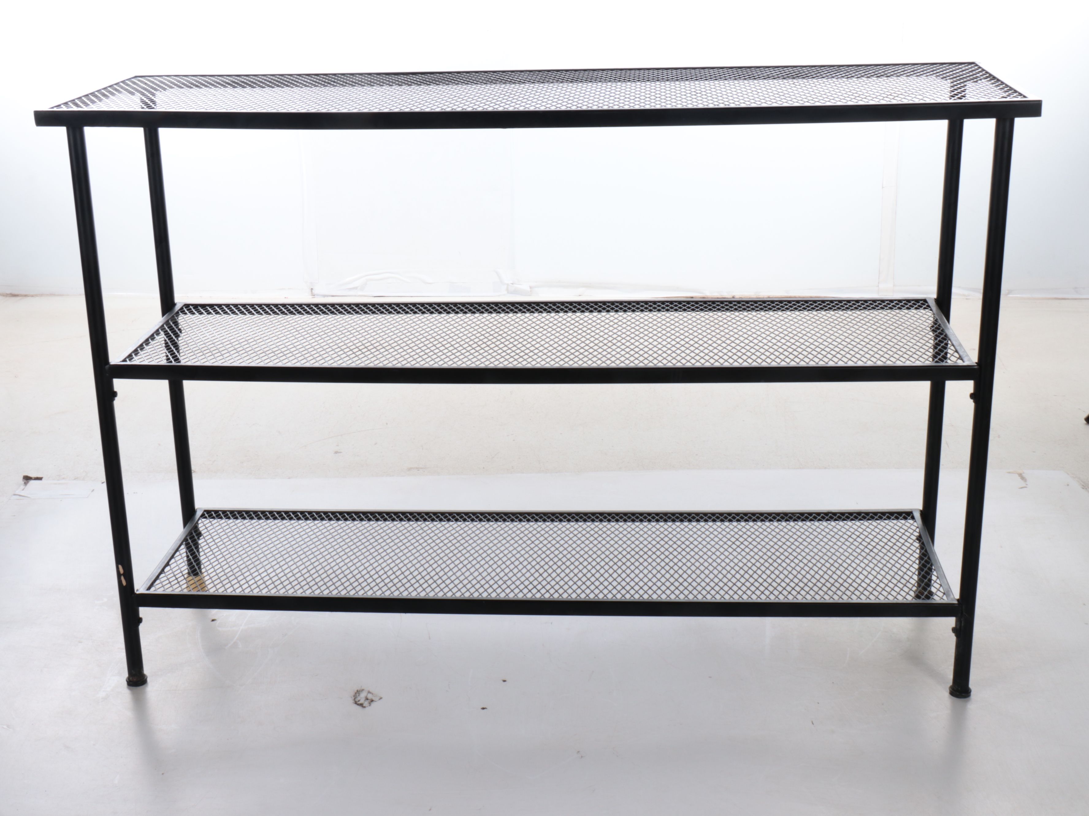 Three-Tier Metal Shelf