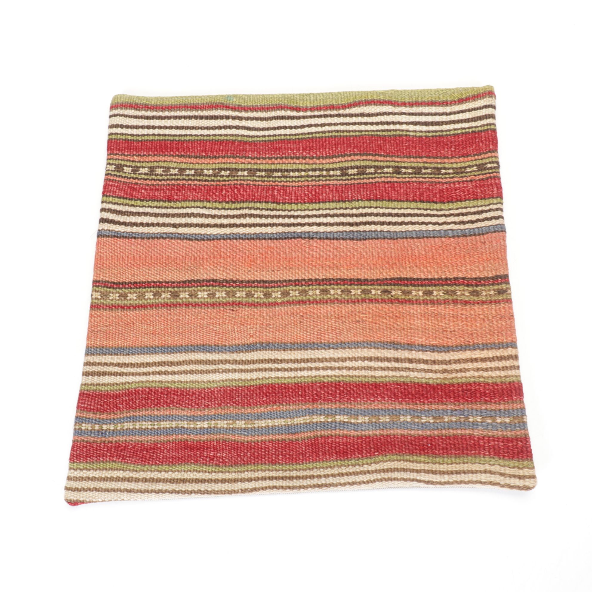 Hand-Pieced Kilim Rug Remnant Pillow Covers