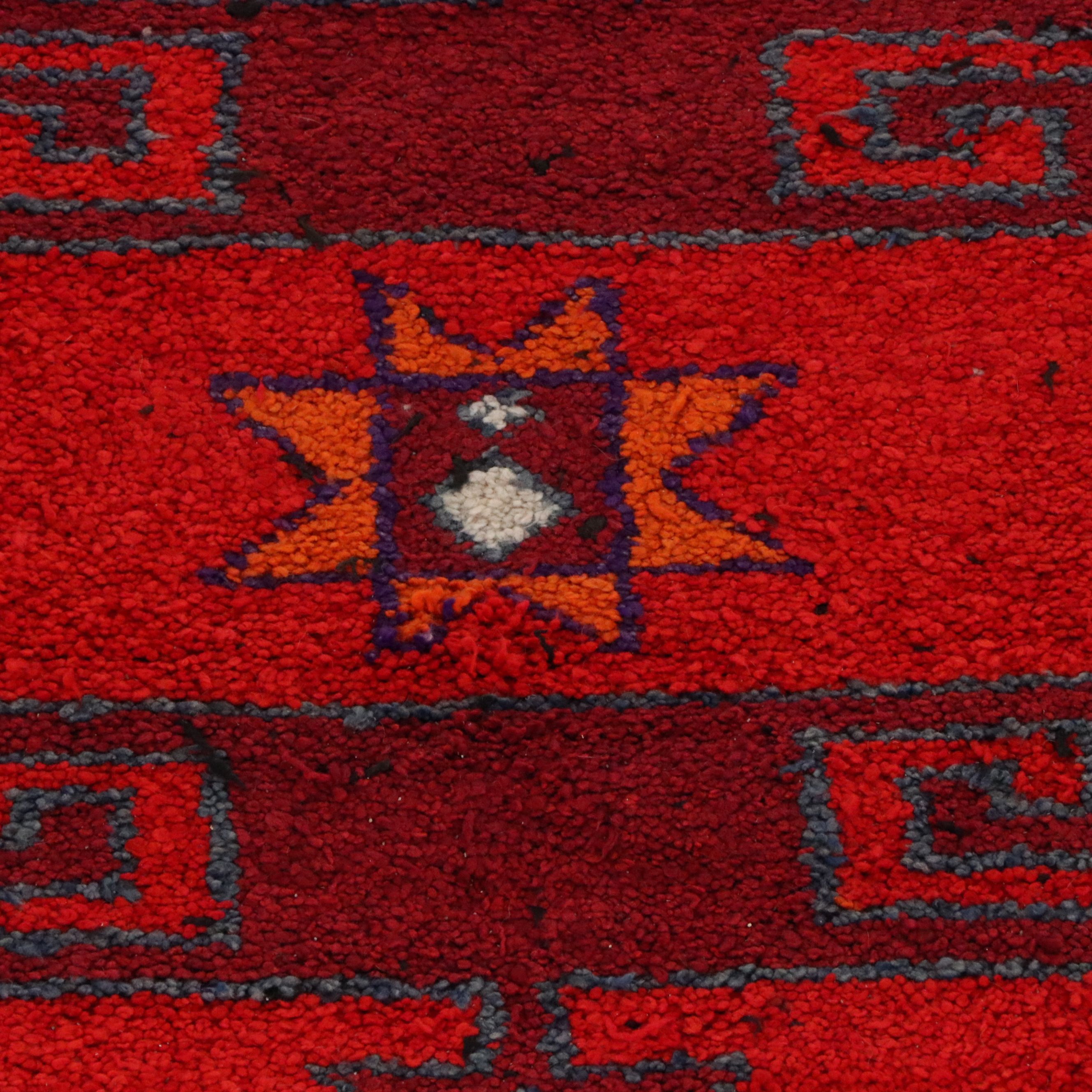 3'5 x 12'9 Hand-Knotted Turkish Village Long Rug