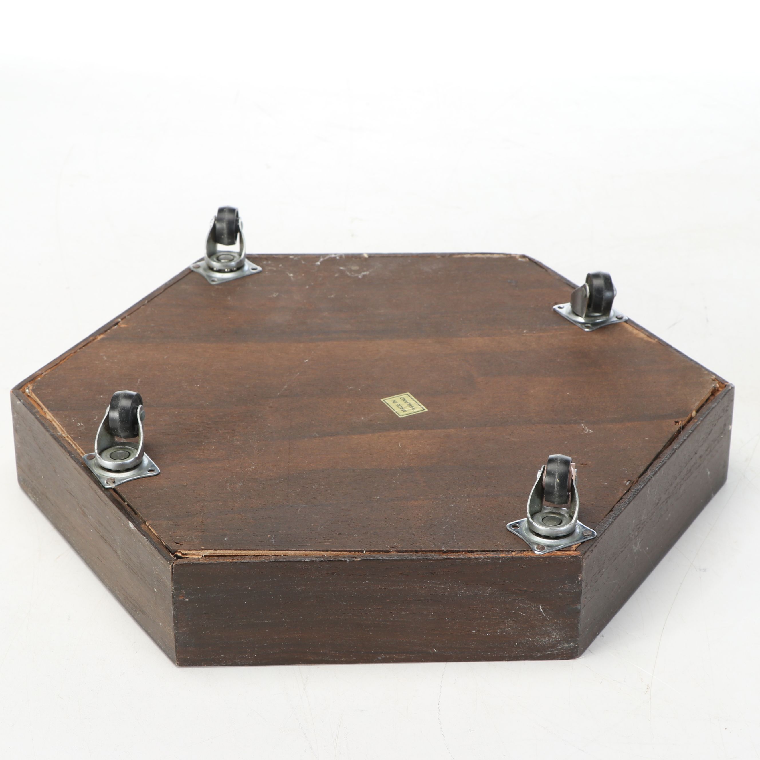 Chinese Patinated Brass Noodle Vending Cart on Casters, 20th Century