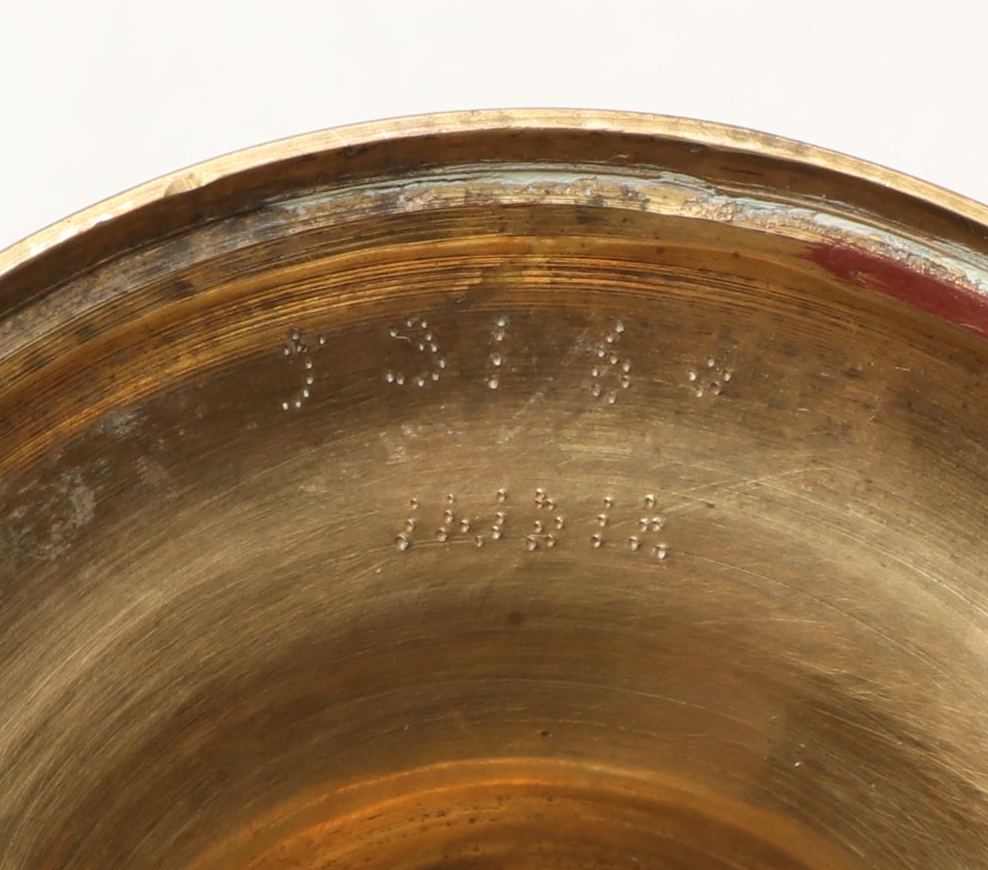 Tagus Copper Watering Can with Floral Etched Brass Vase and Other Table Décor