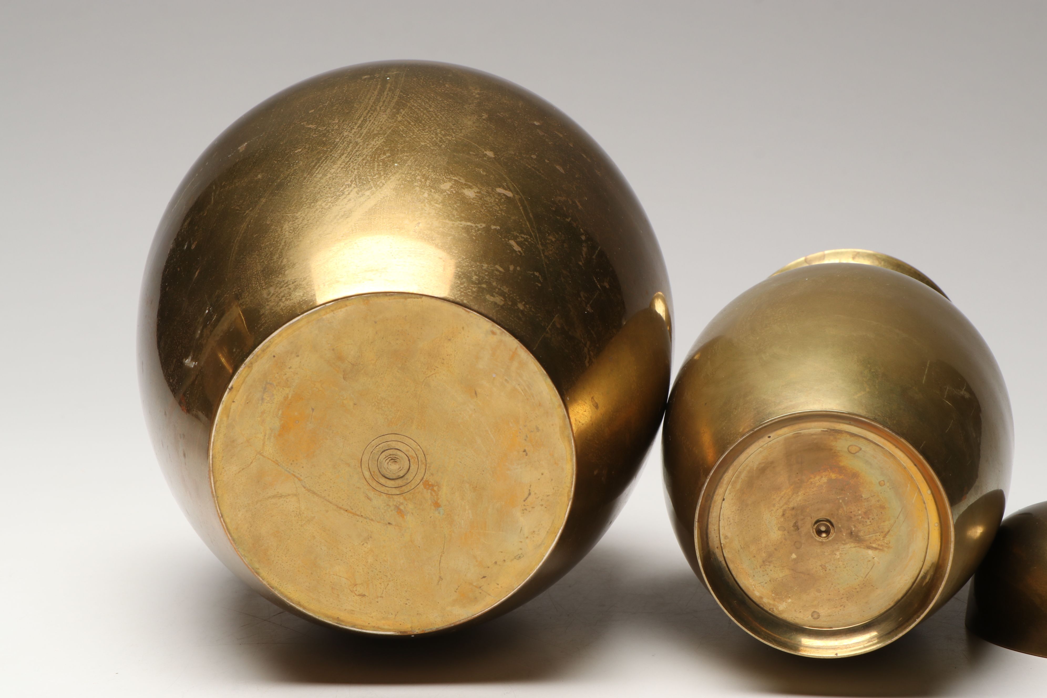 Tagus Copper Watering Can with Floral Etched Brass Vase and Other Table Décor