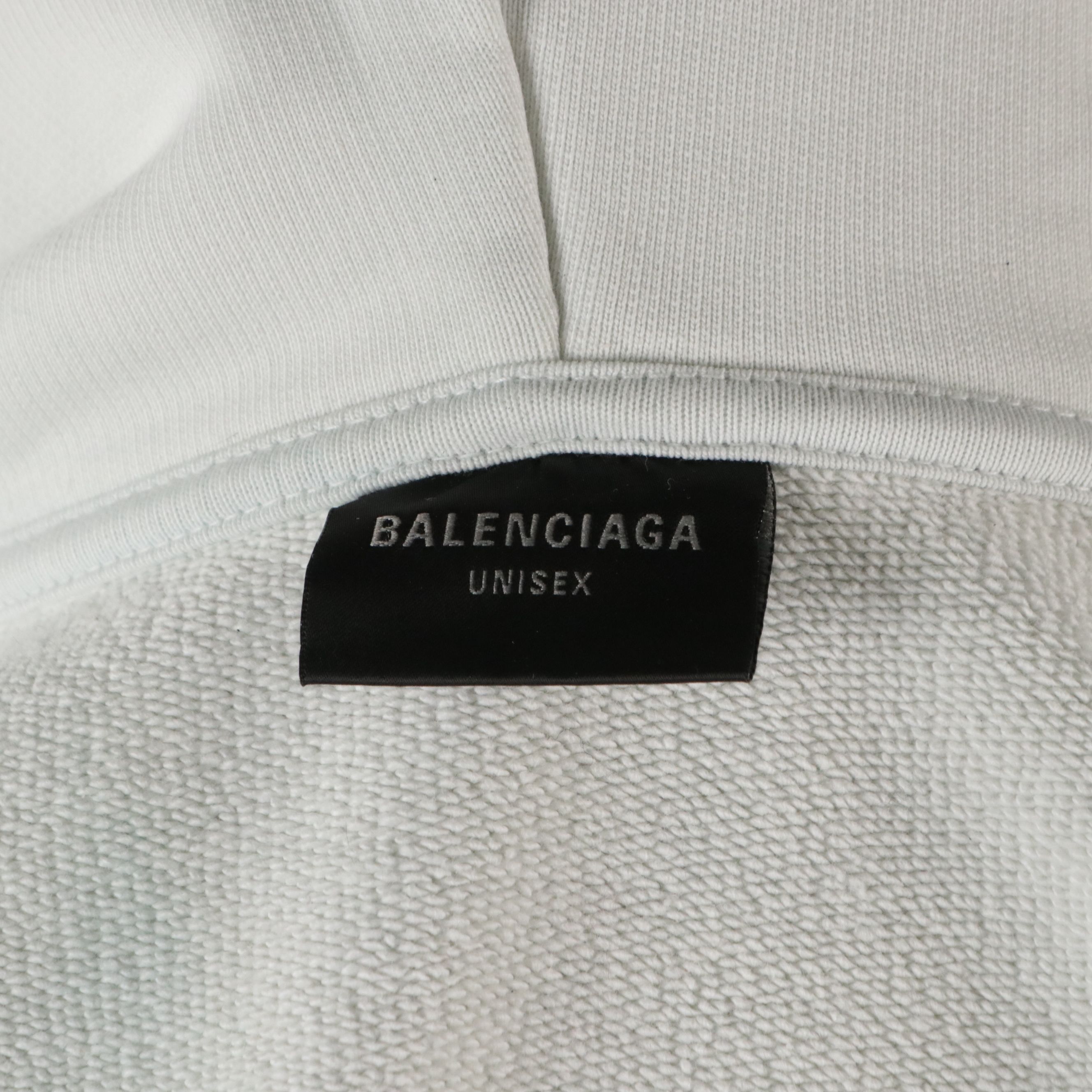 Balenciaga Unisex Tattoo Print Zip-Up Hoodie Jacket