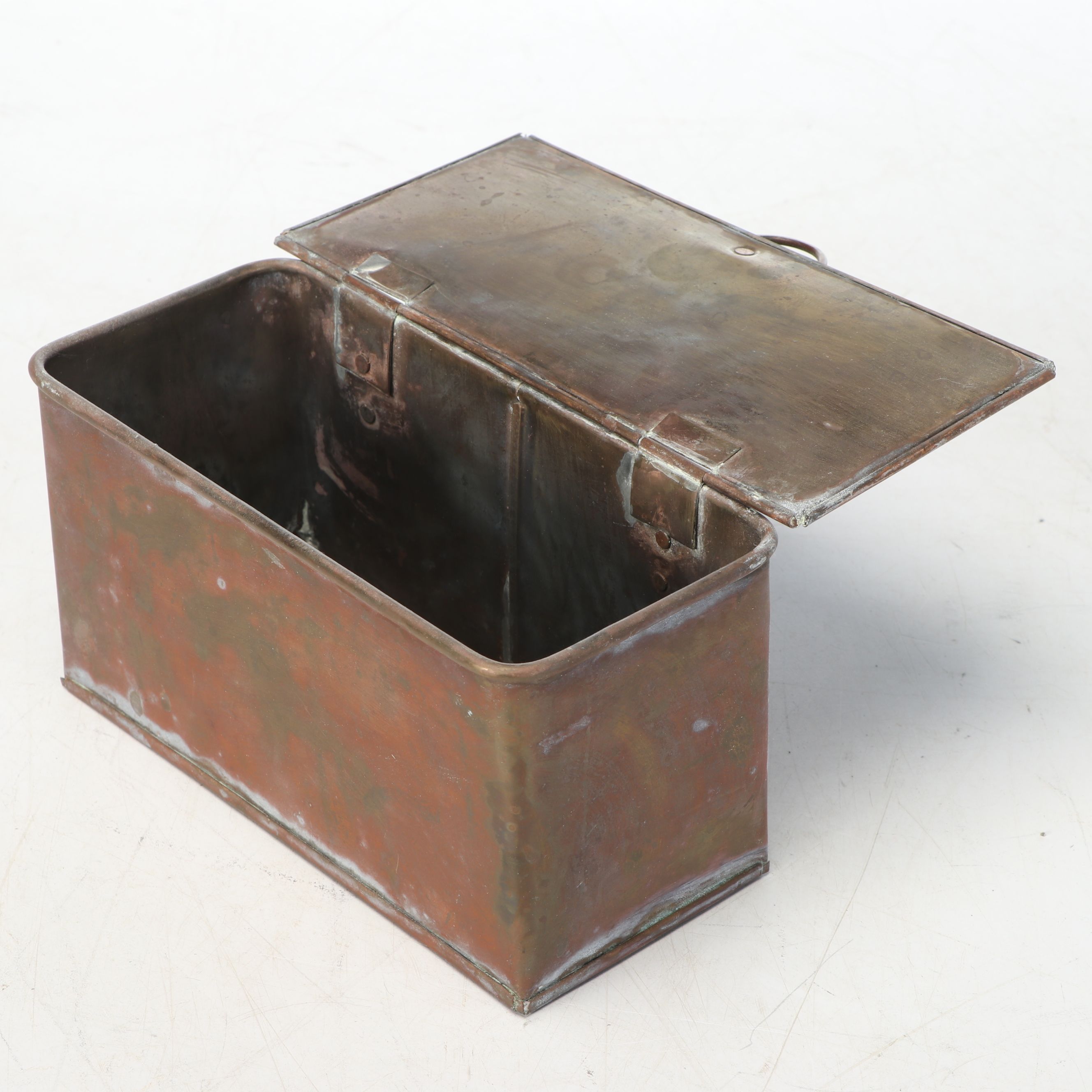 Chinese Patinated Brass Noodle Vending Cart on Casters, 20th Century