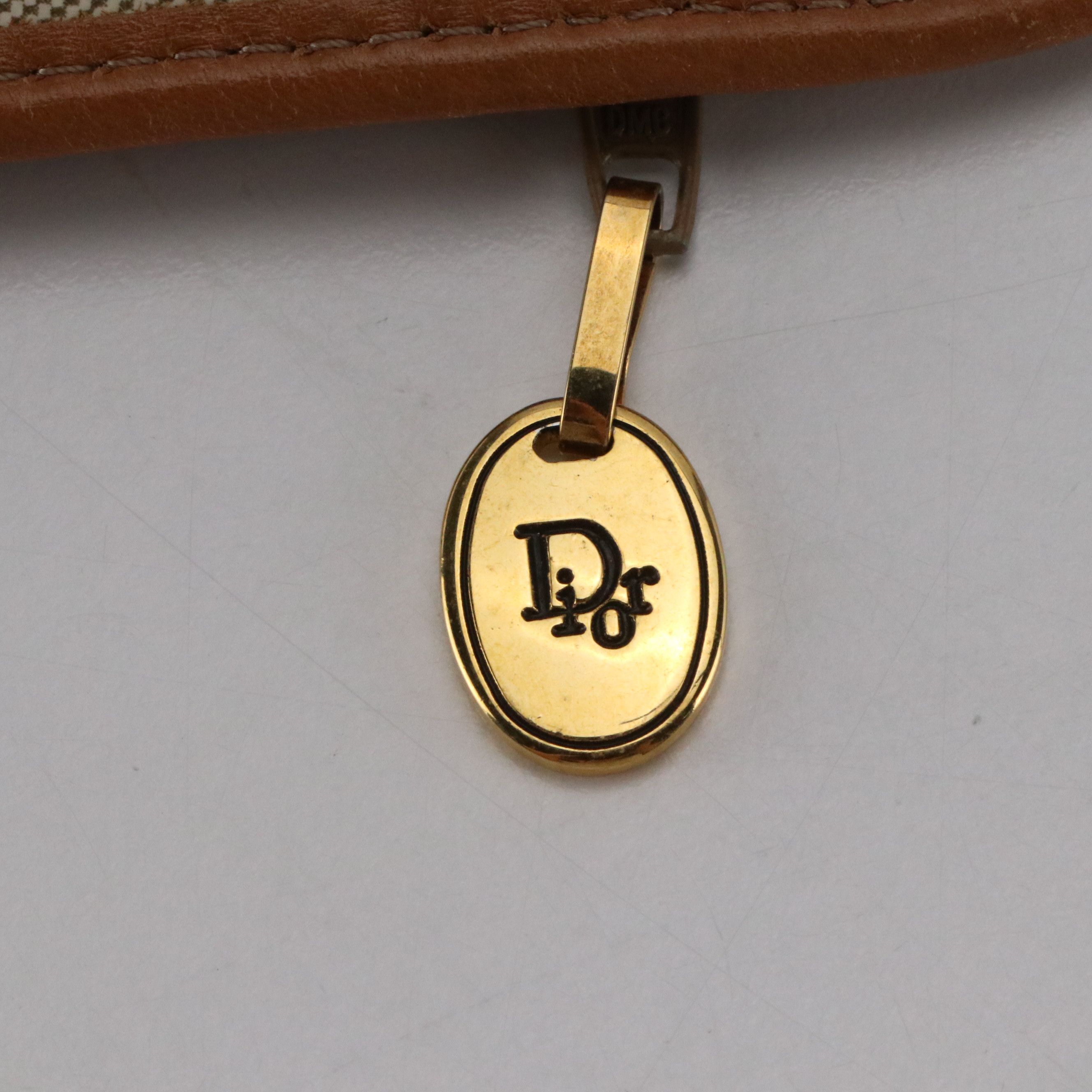 Christian Dior Accessory Pouch in Logo Honeycomb Jacquard Canvas