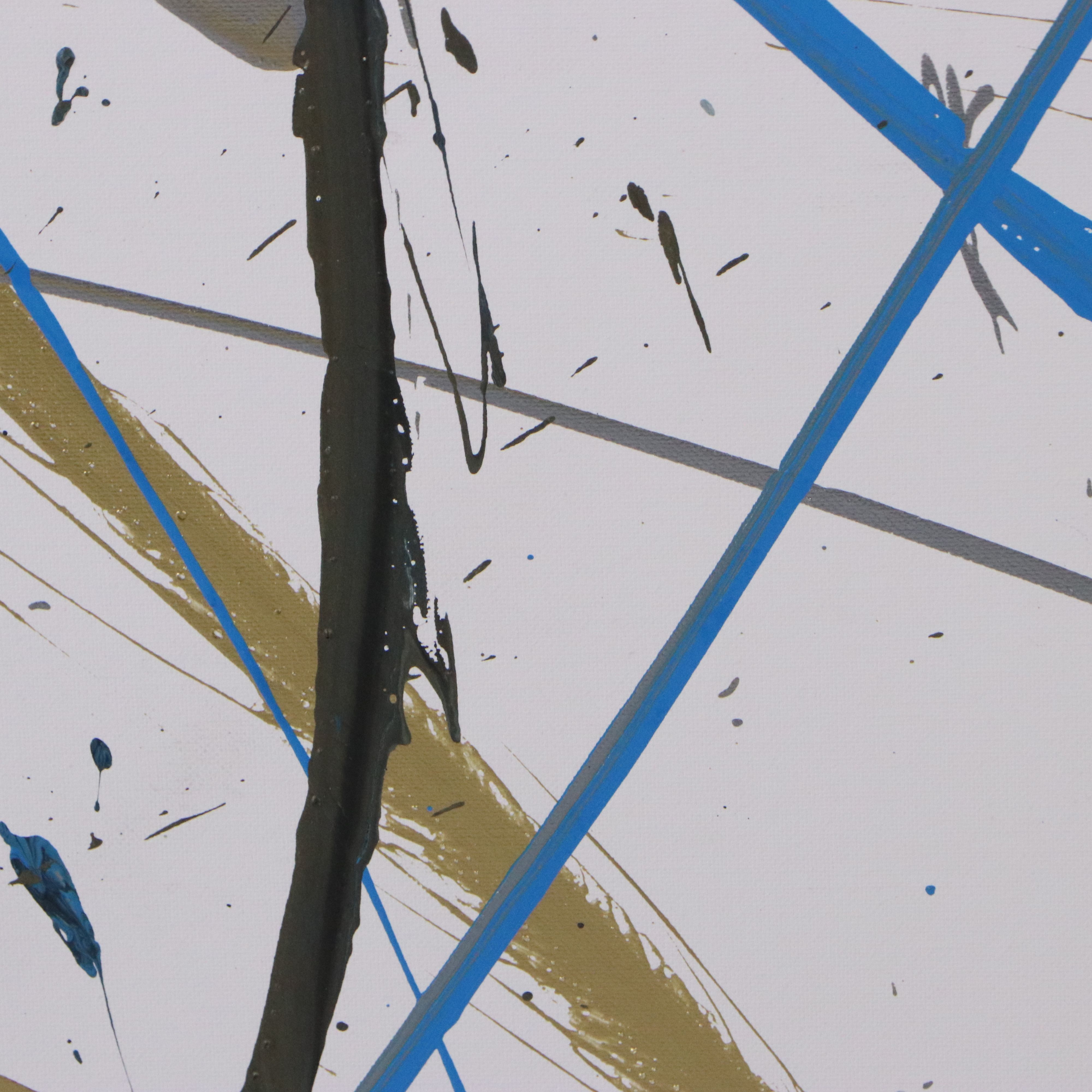 Eric Weldon Weinbrenner Abstract Expressionist Acrylic Painting, 21st Century