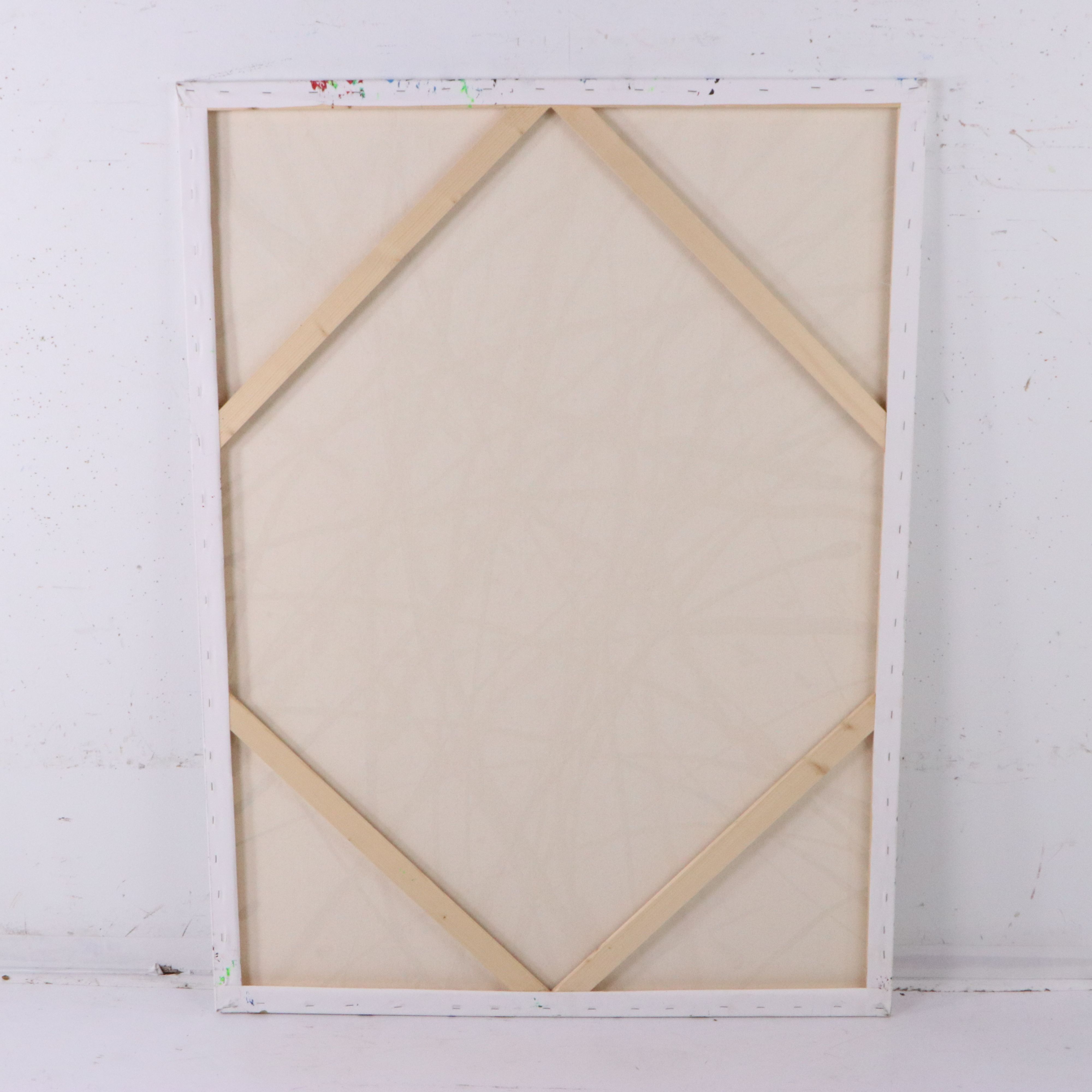 Eric Weldon Weinbrenner Abstract Expressionist Acrylic Painting, 21st Century