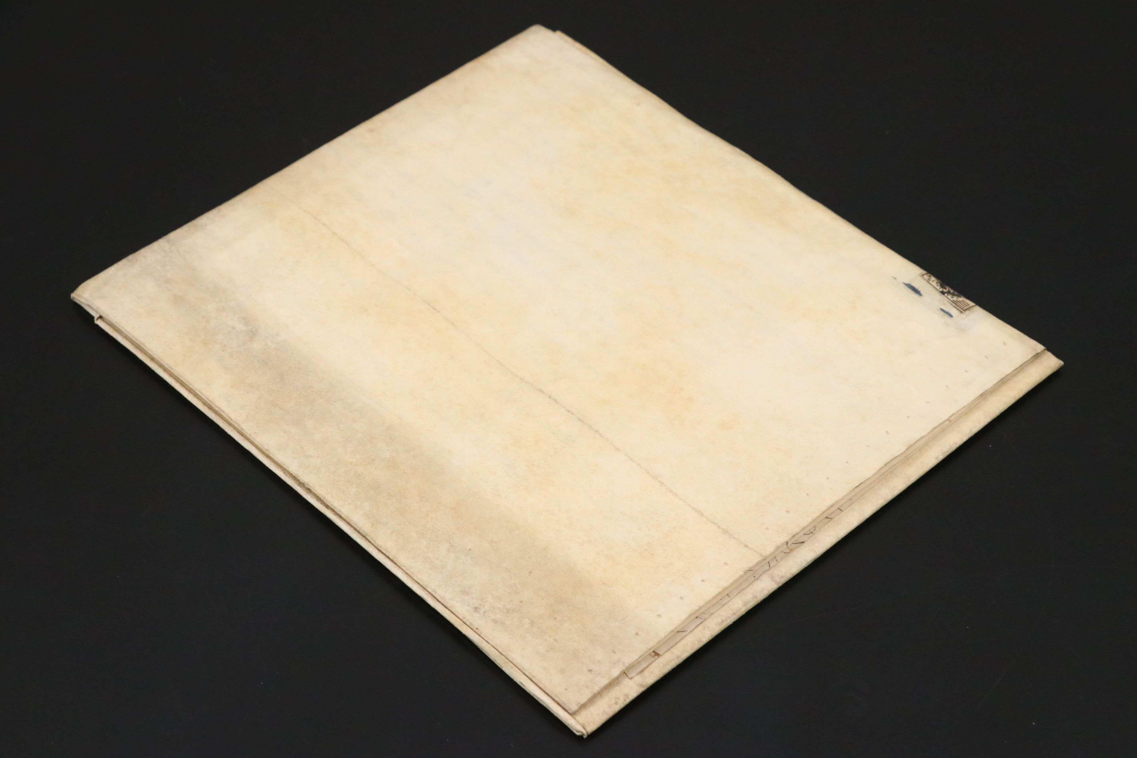 1830 English Vellum Indenture Document