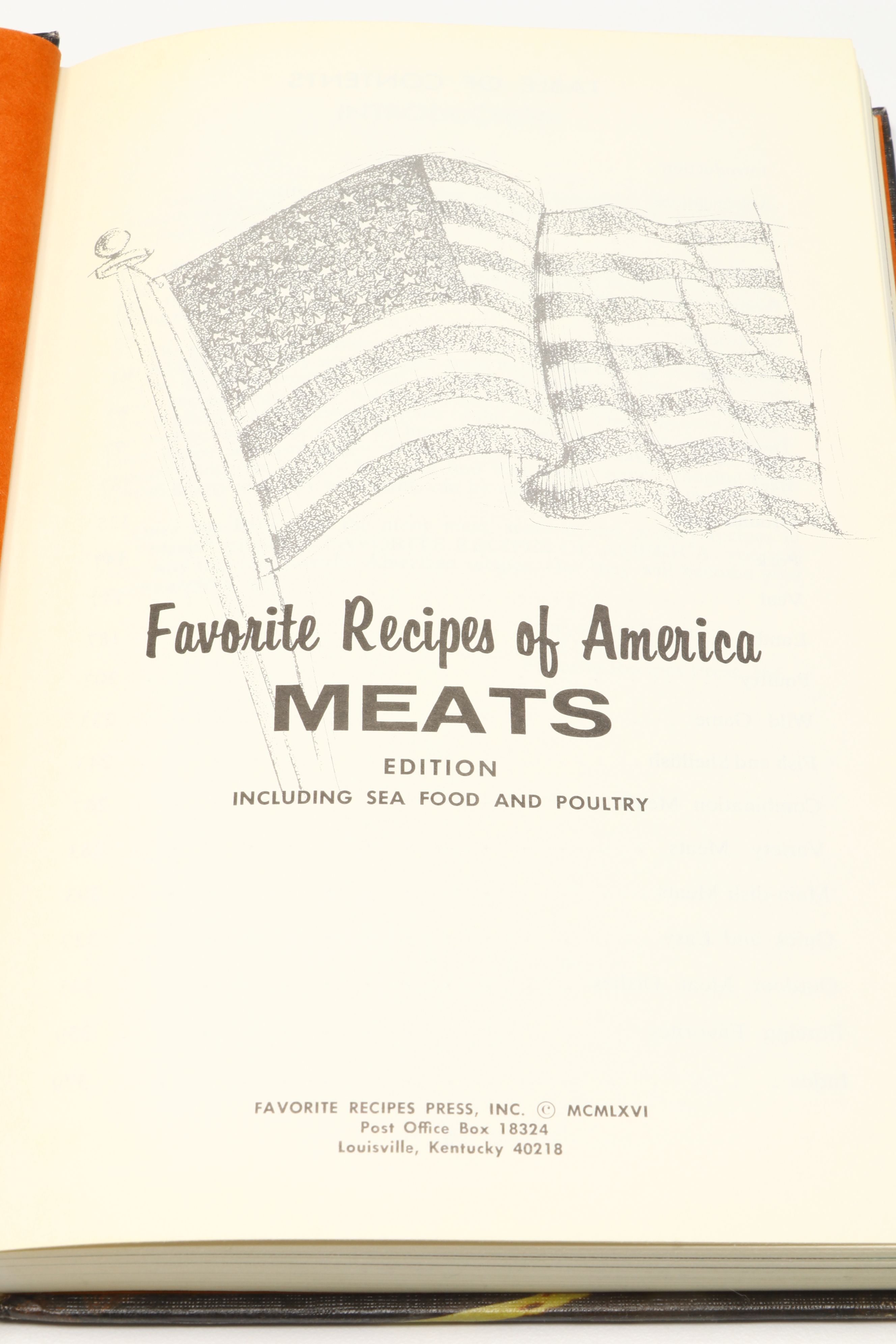 "Favorite Recipes of America" Cookbooks Full Set, 1966