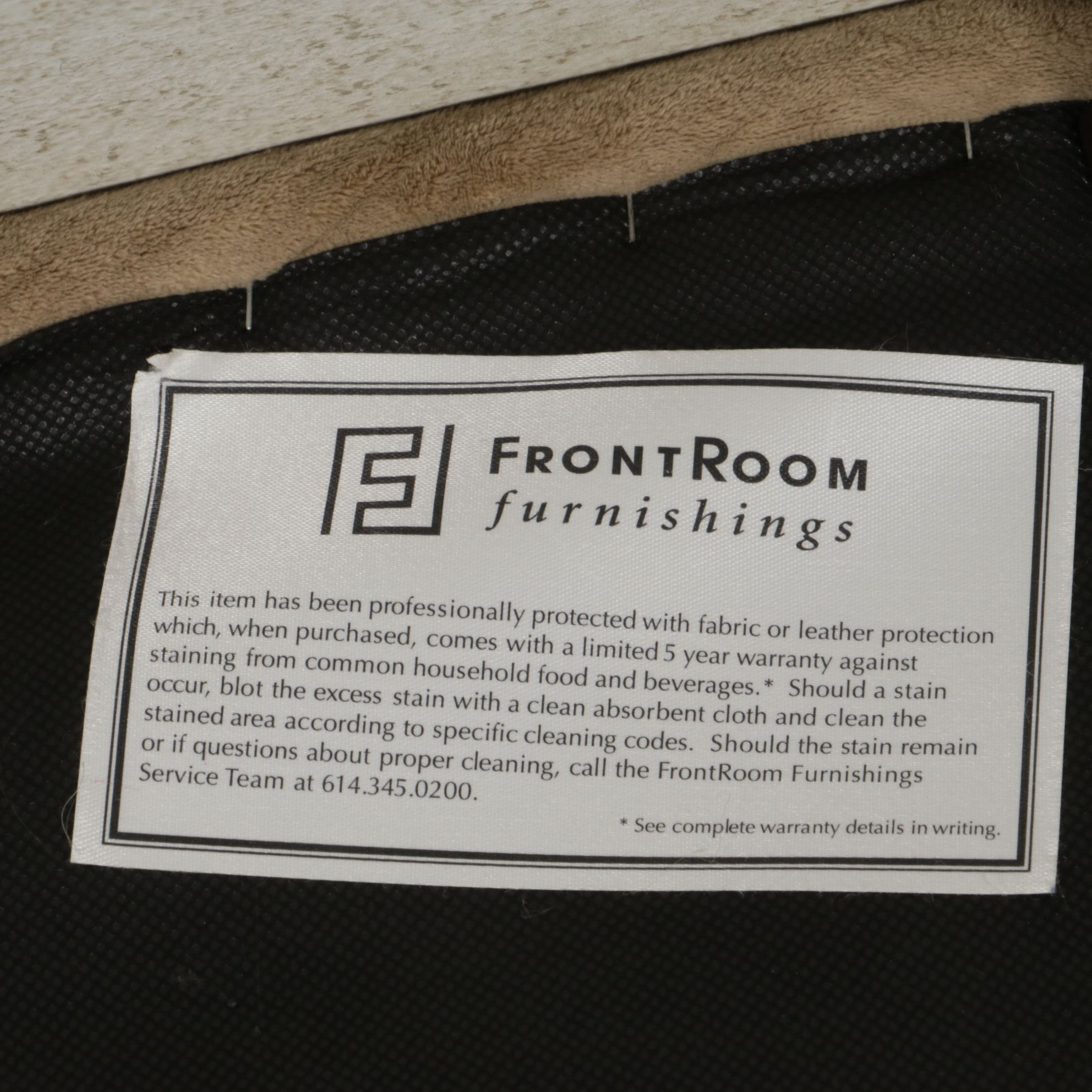 Corinthian for Front Room Furnishings Contemporary Upholstered Chair and Ottoman