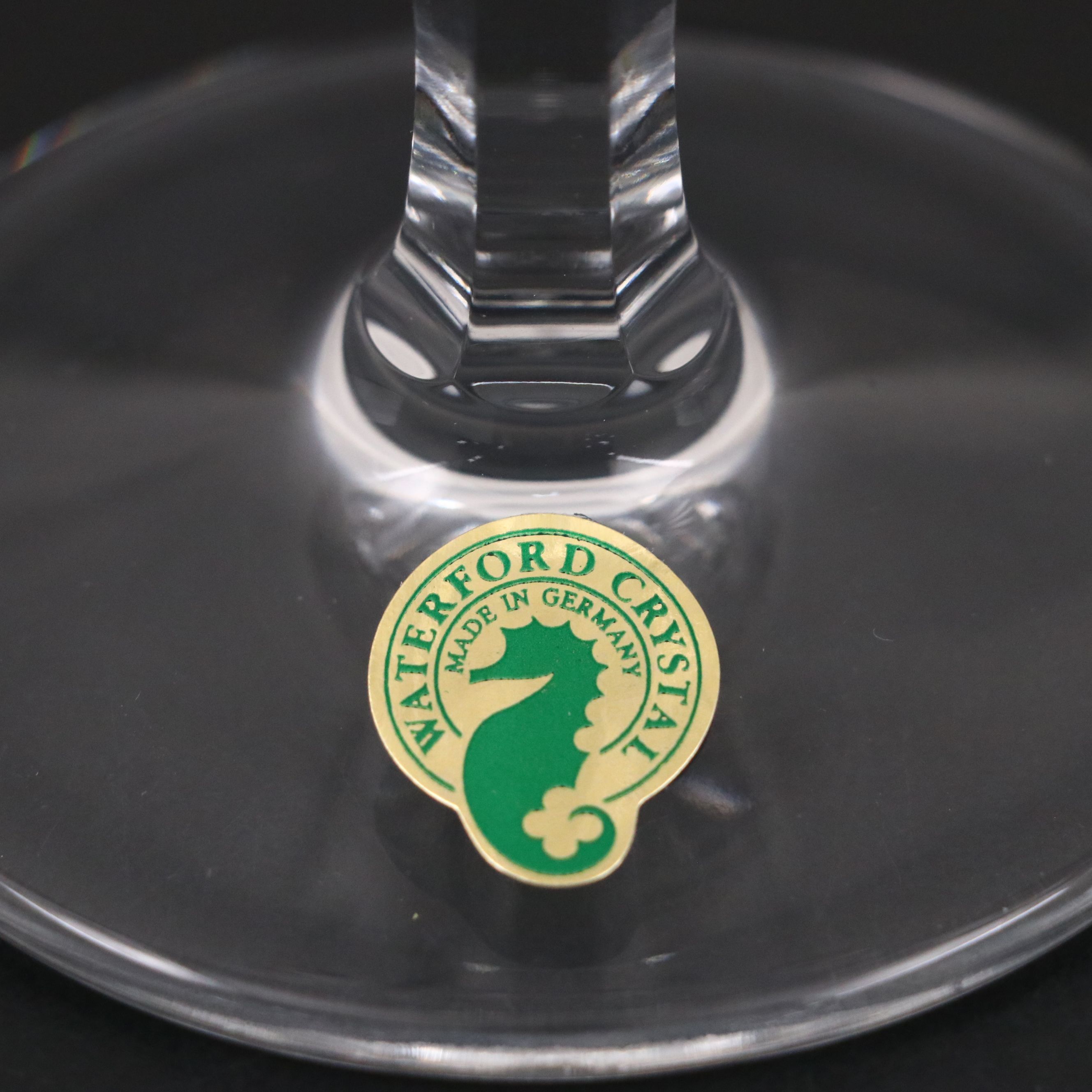 Waterford Millennium Collection "Health" Crystal Toasting Goblets