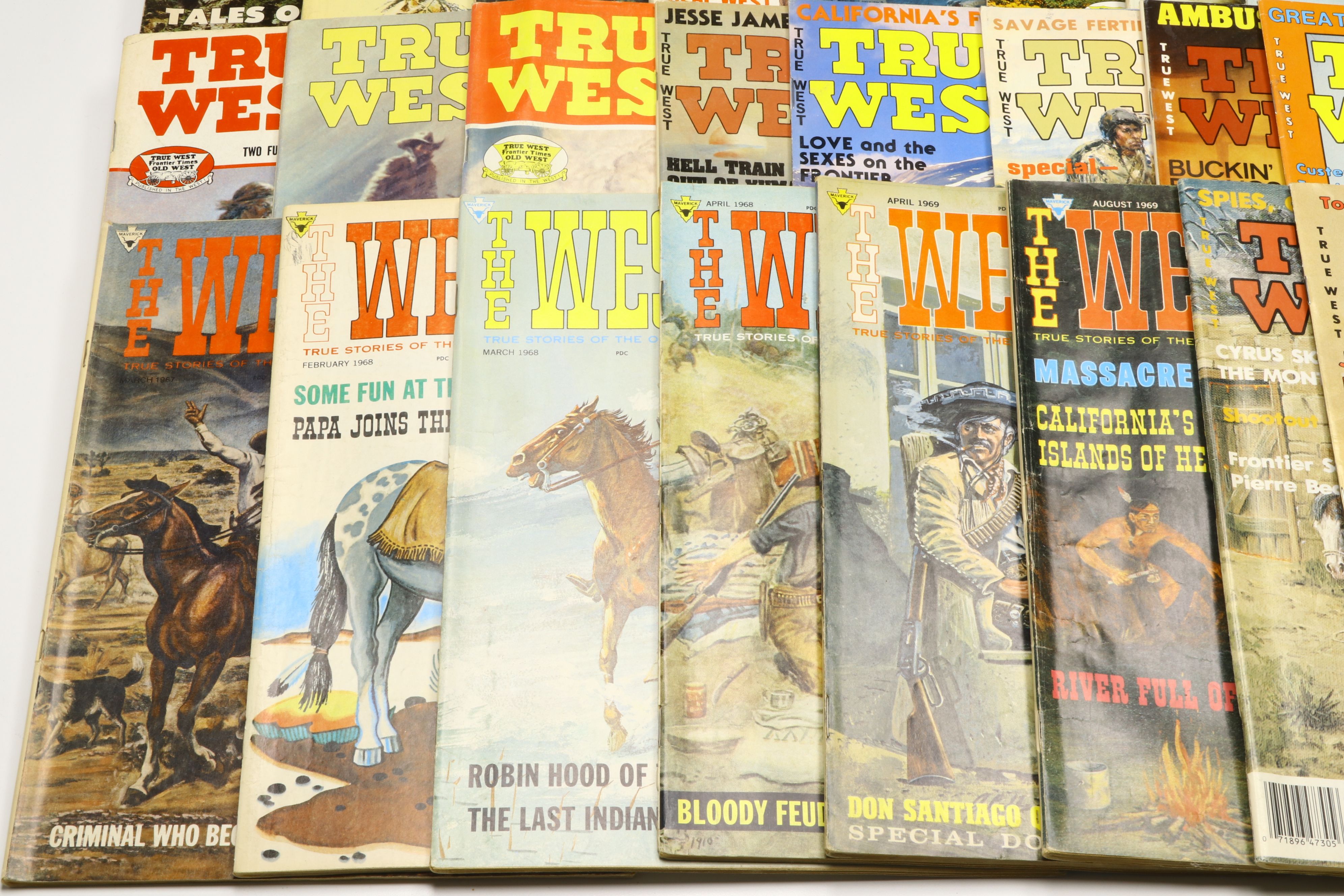 "True West," "Cowboys and Indians" and More Vintage Western Magazines