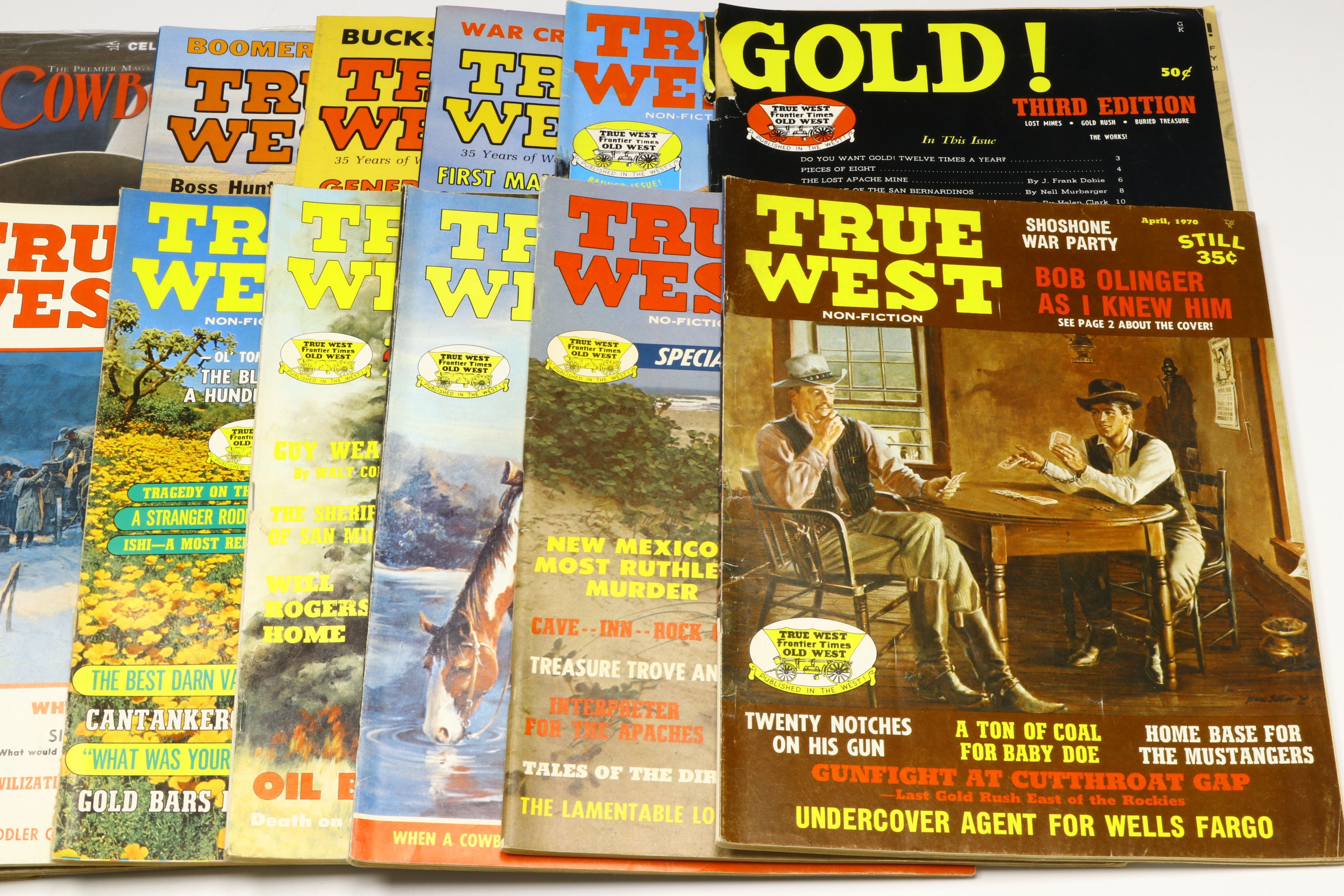 "True West," "Cowboys and Indians" and More Vintage Western Magazines