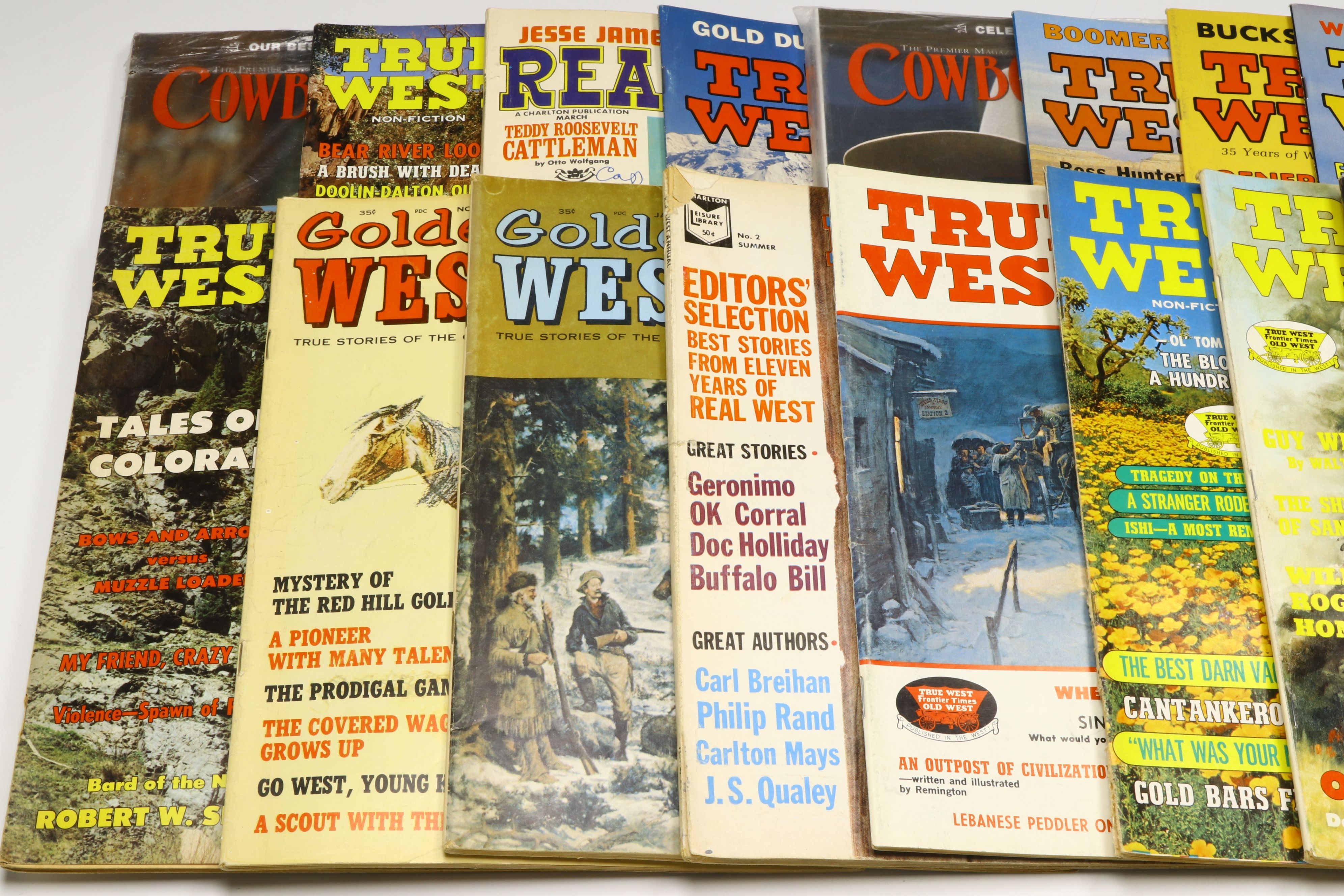 "True West," "Cowboys and Indians" and More Vintage Western Magazines