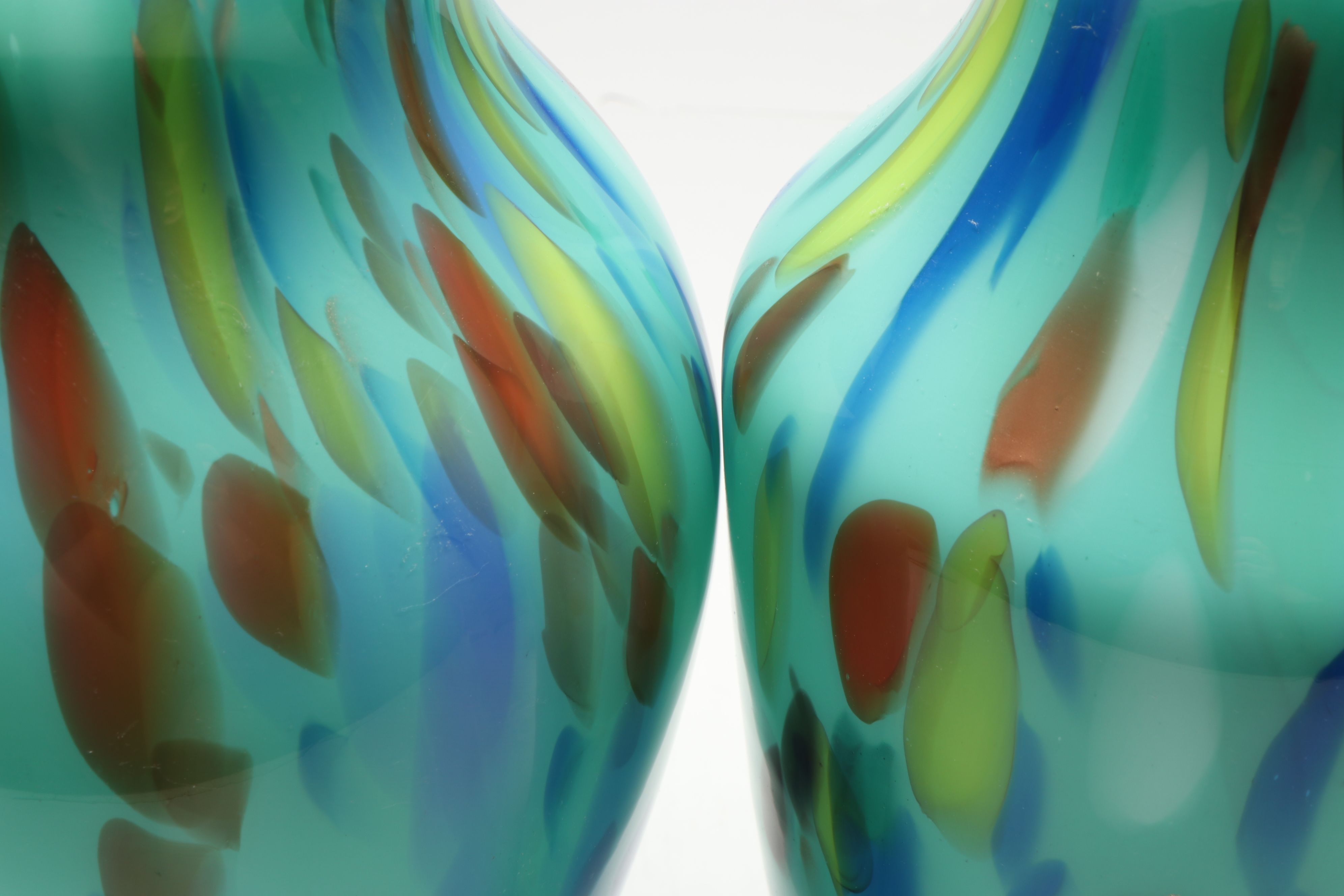Azzurra Vetreria Artistica Italian Handblown Art Vases