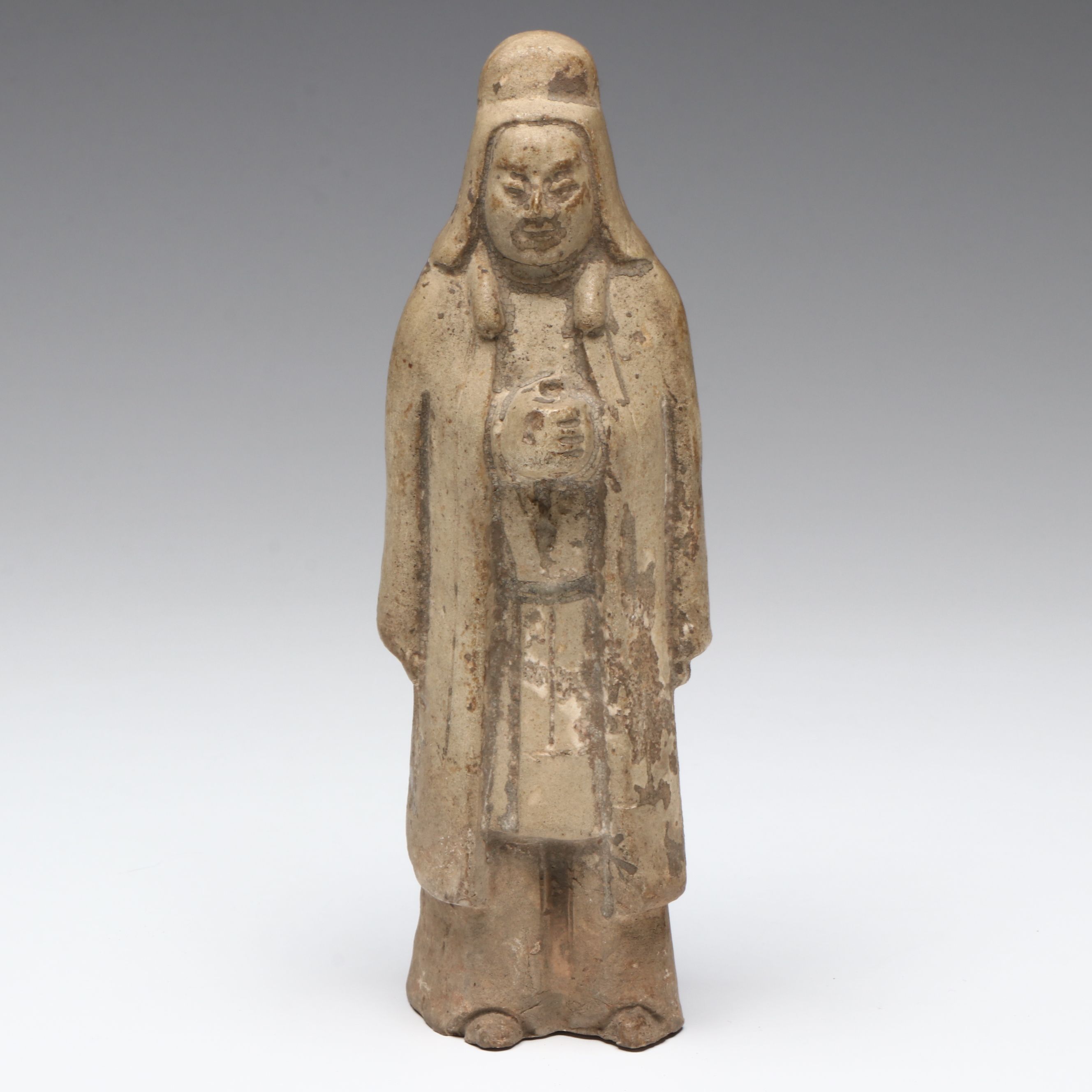 Ancient Chinese Han Dynasty Earthenware Mingqi