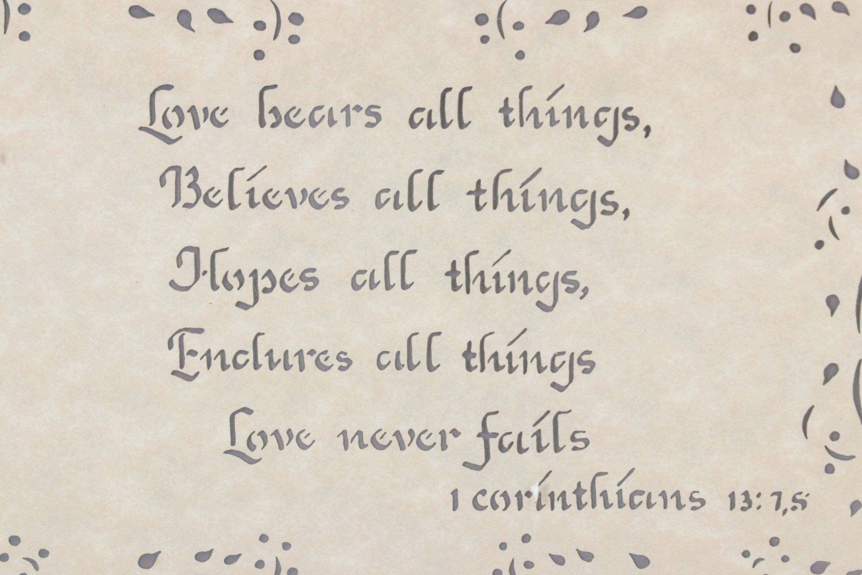 Framed "Scherenschnitte" Papercut Folk Art and More