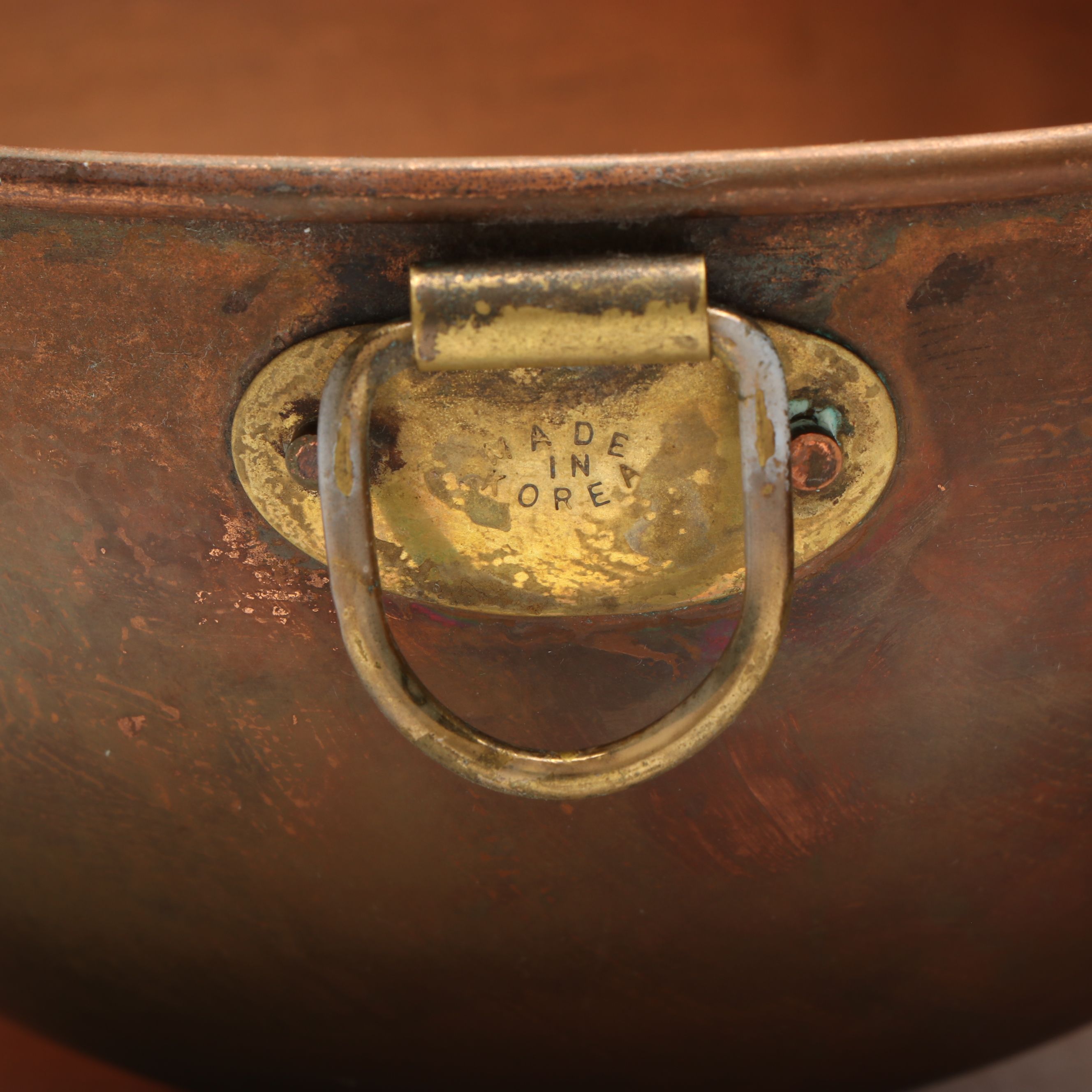 Benjamin & Medwin Inc. Colander with Other Copper Mixing Bowls and Scoops