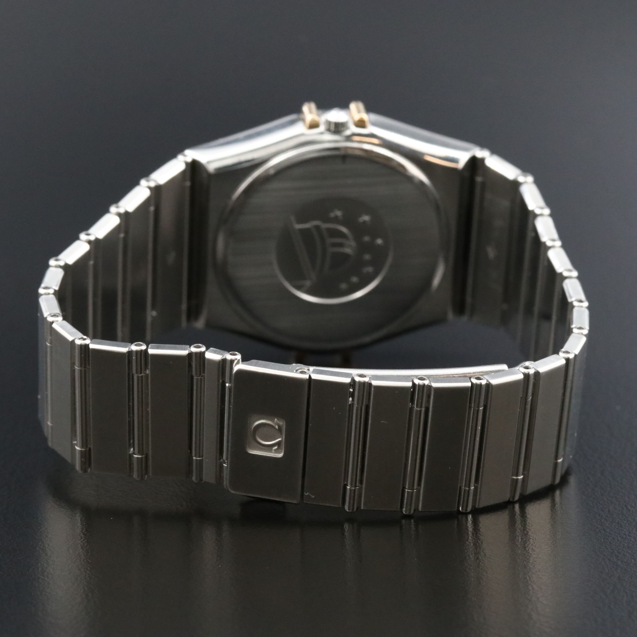 Omega Constellation Gold & Steel White 33mm Quartz Watch