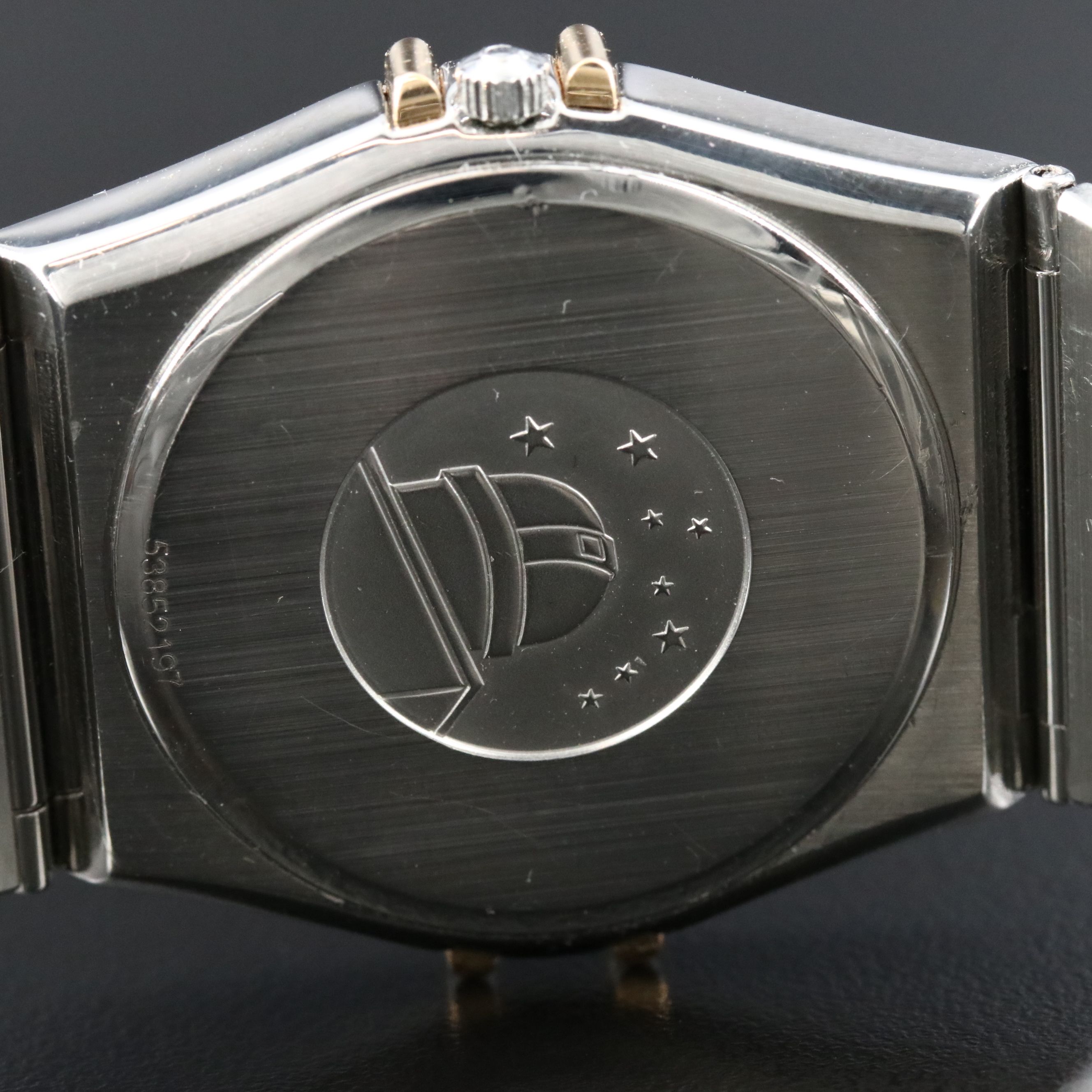 Omega Constellation Gold & Steel White 33mm Quartz Watch