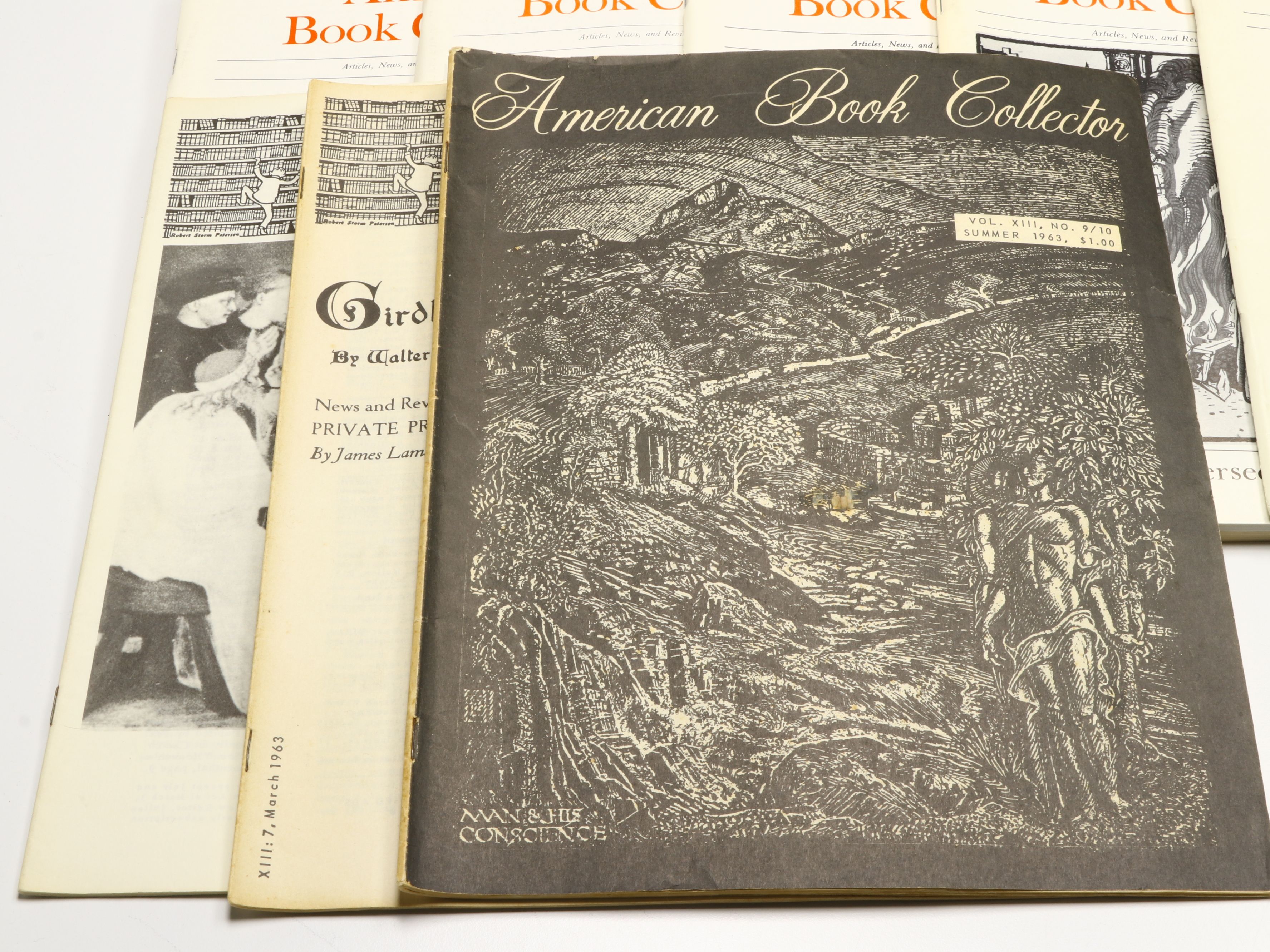 "American Book Collector" Literature Publications, Mid to Late 20th C.