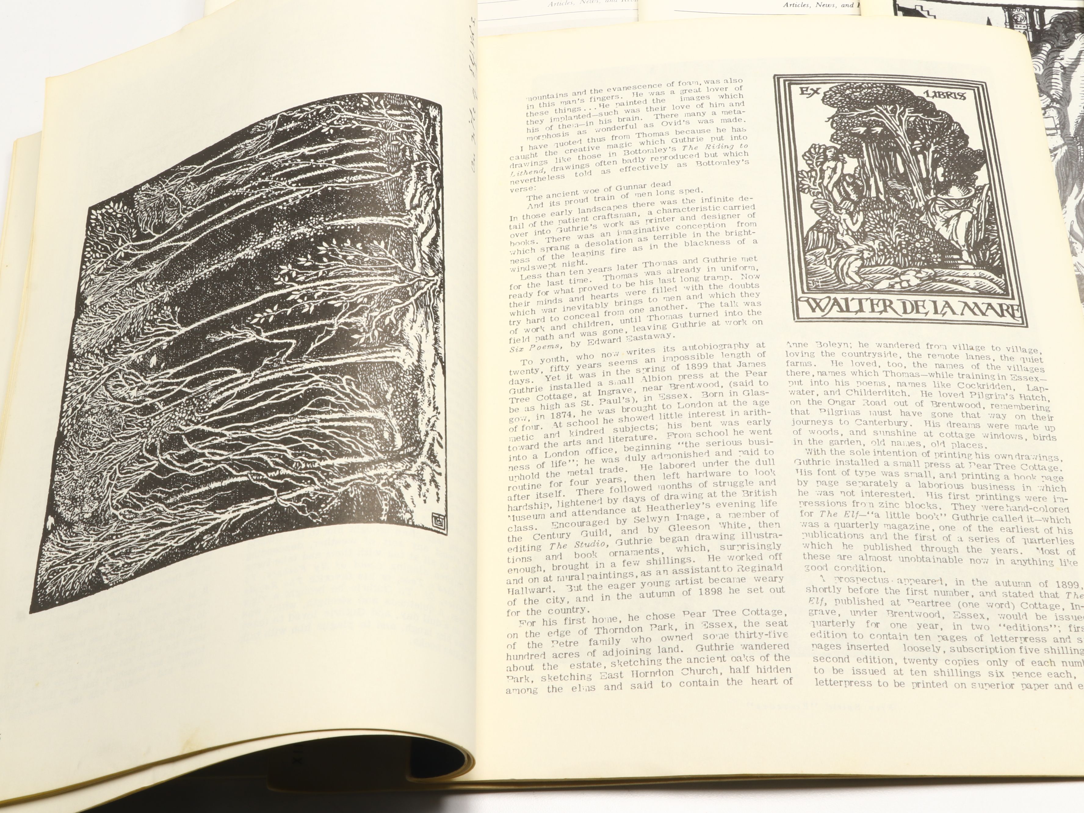 "American Book Collector" Literature Publications, Mid to Late 20th C.