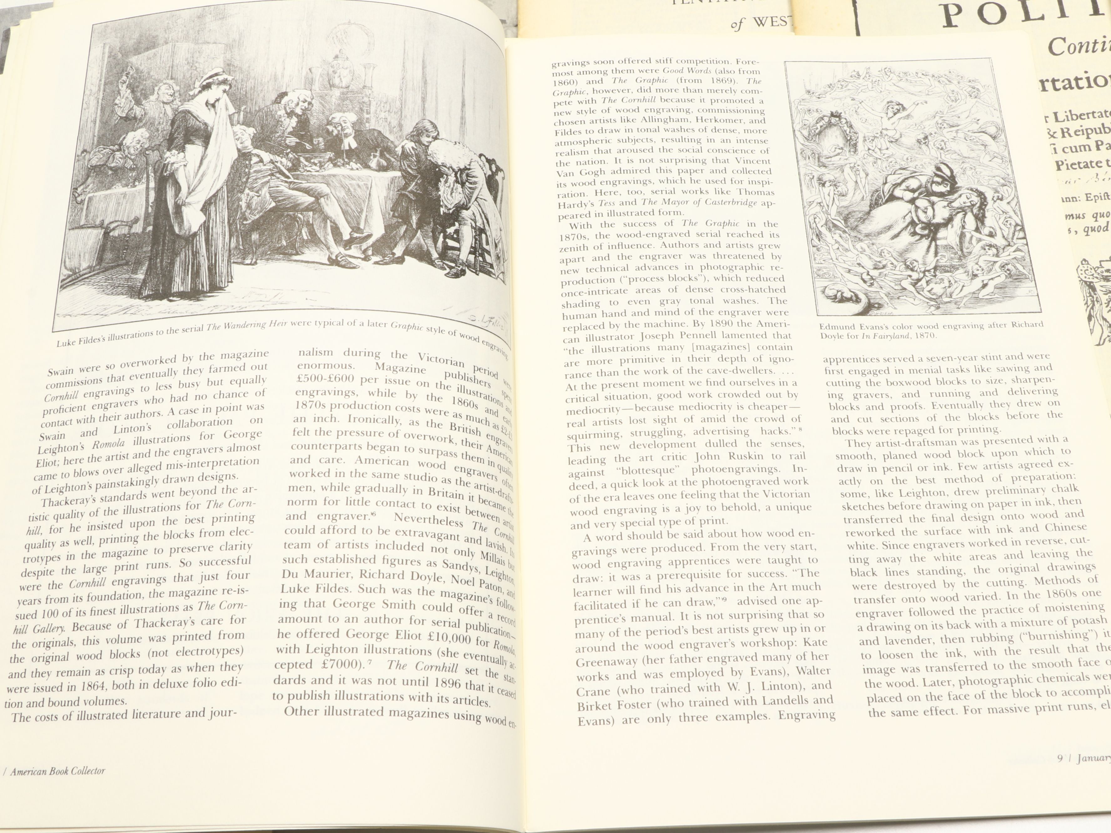 "American Book Collector" Literature Publications, Mid to Late 20th C.