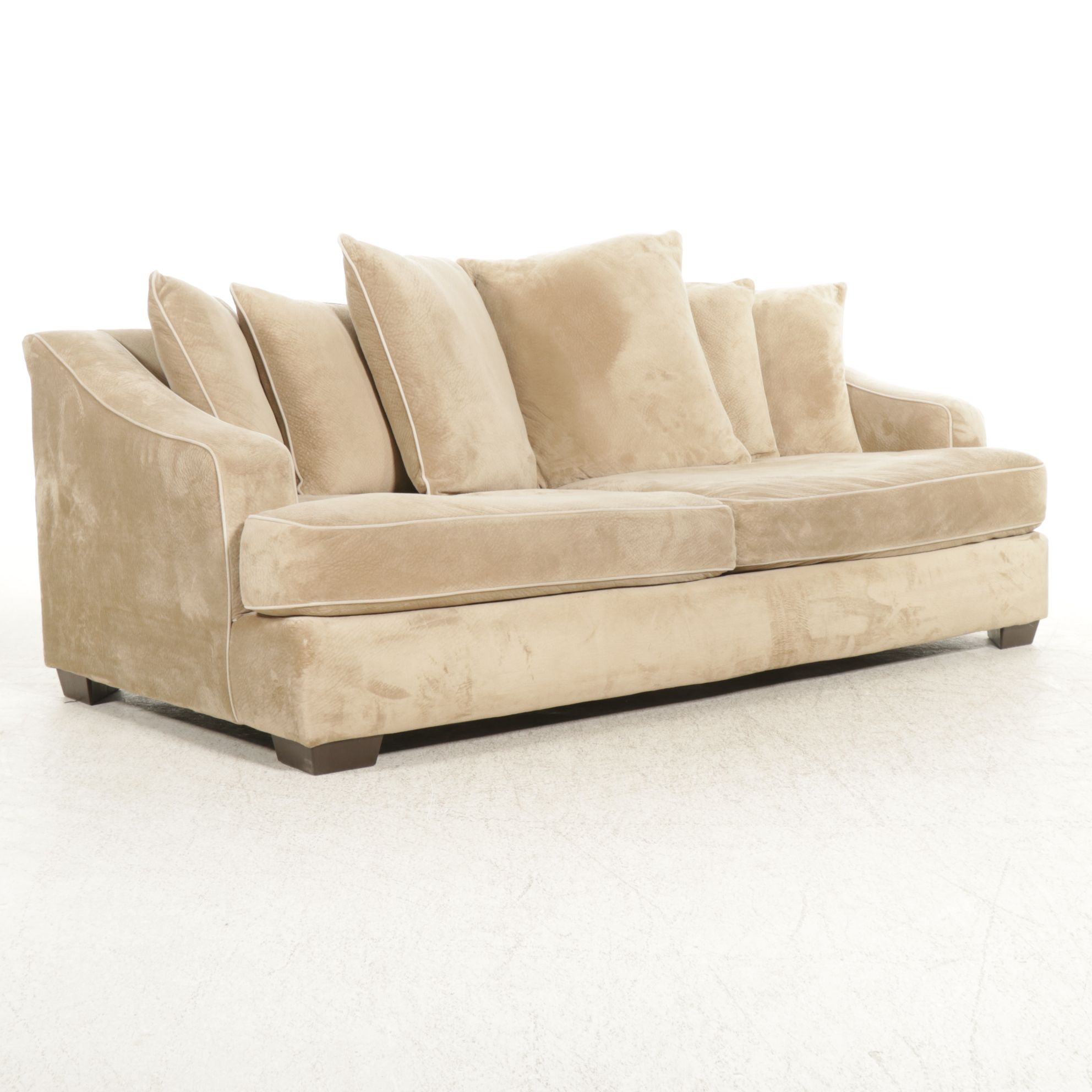 Corinthian for Front Room Furnishings Contemporary Upholstered Sofa