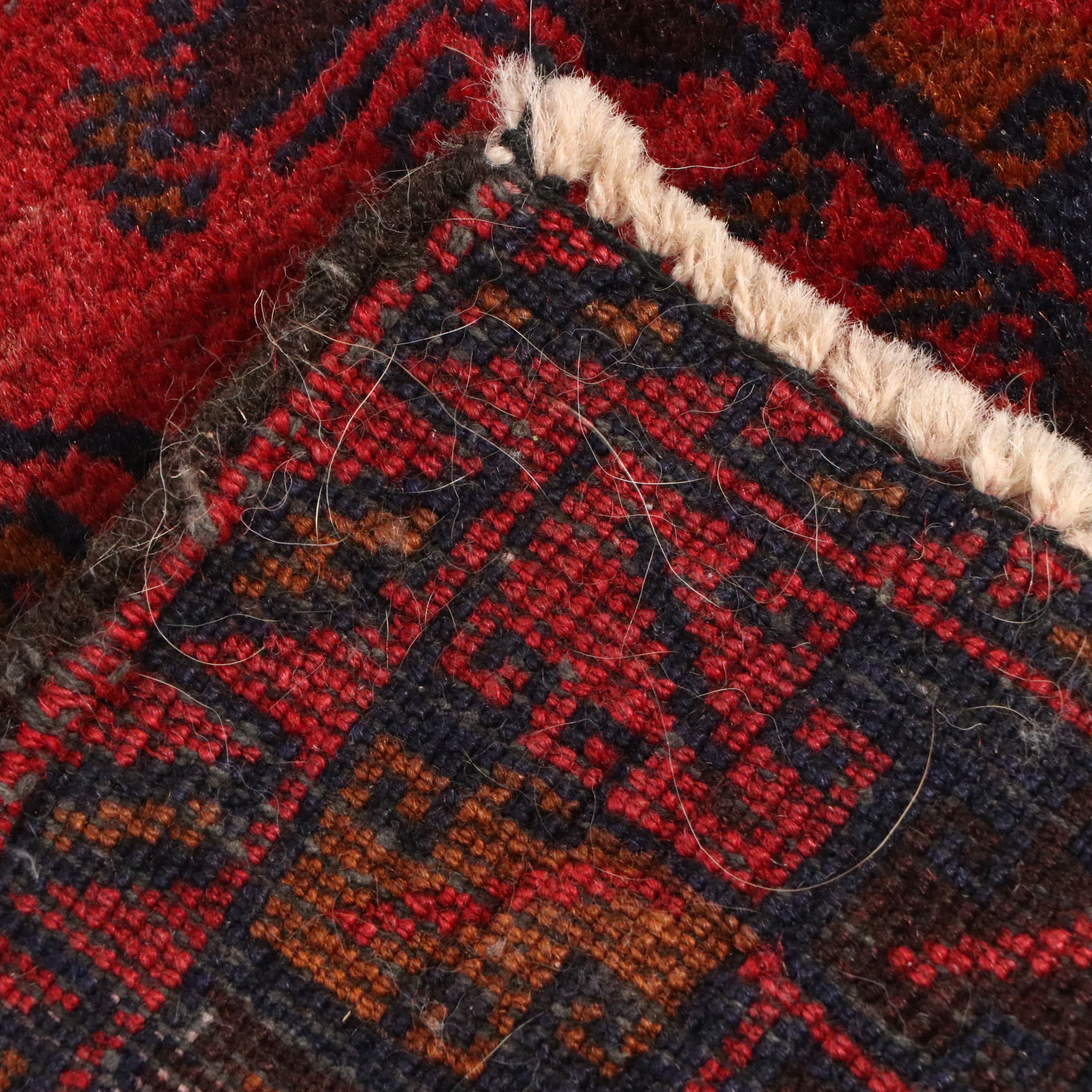 2'9 x 4'7 Hand-Knotted Persian Baluch Accent Rug