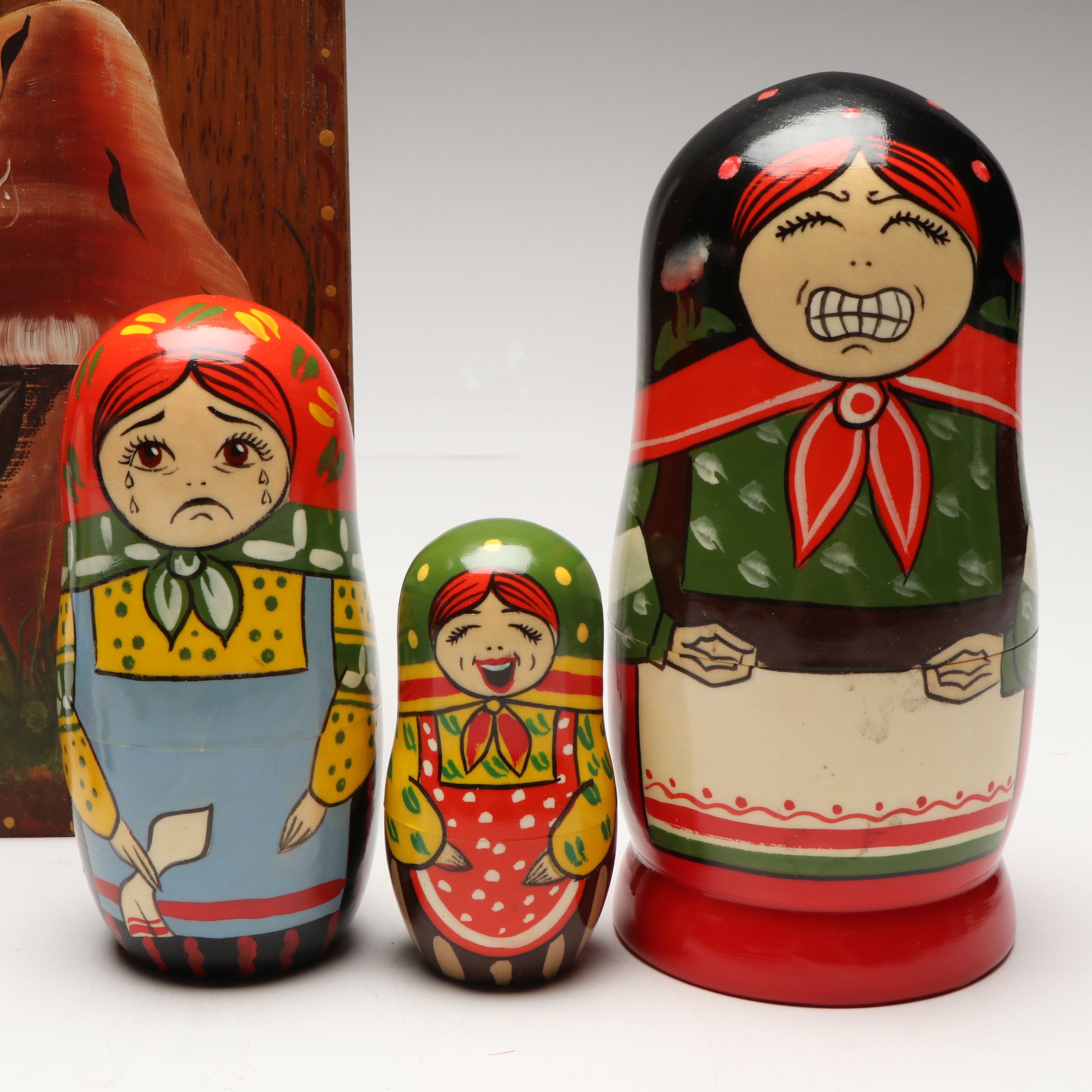 Golden Cockerel Matryoshka Doll, Mushroom Wall Art, and More Home Décor