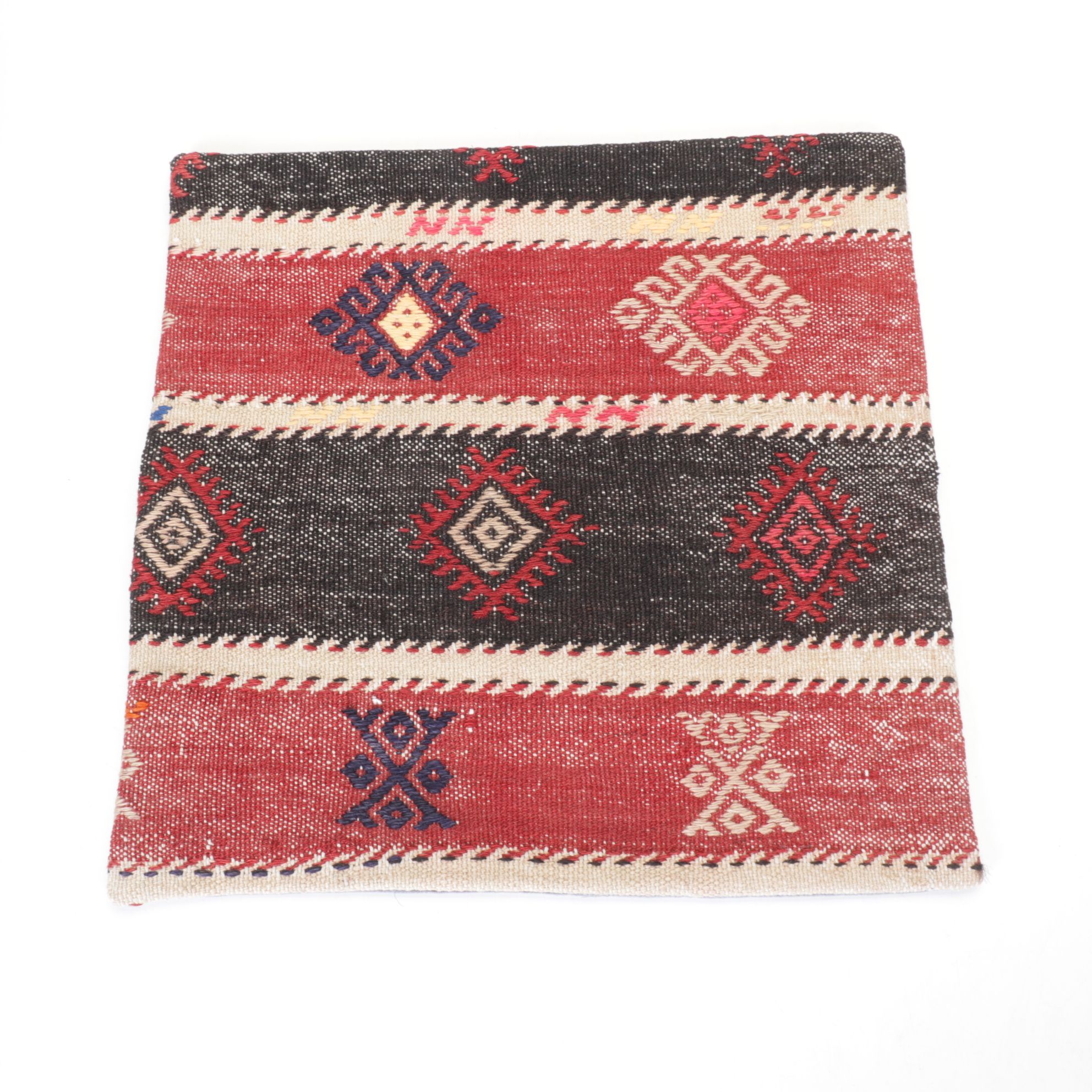 Turkish Handwoven Kilim Rug Remnant Pillow Covers