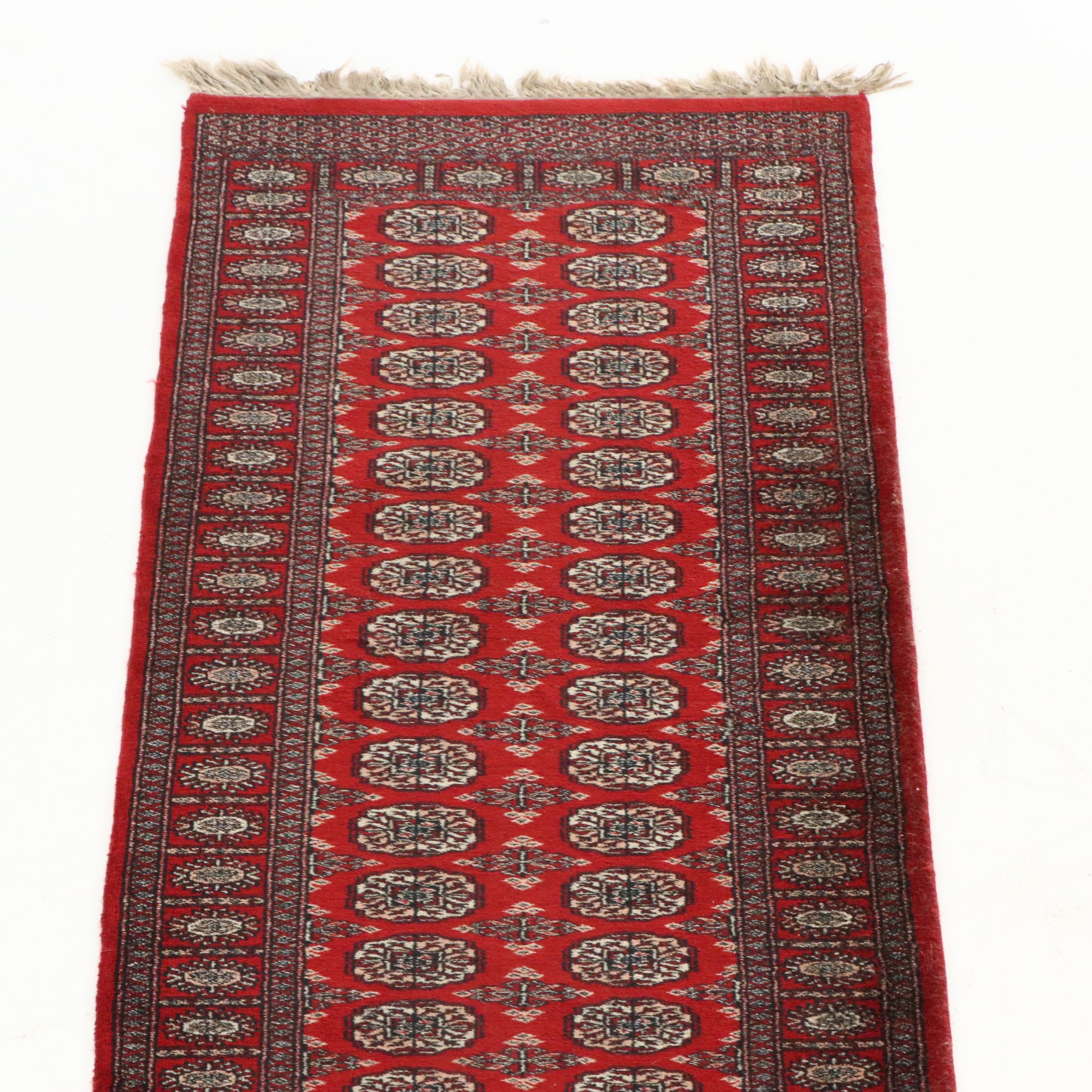 2'6 x 12'6 Hand-Knotted Persian Baluch Carpet Runner