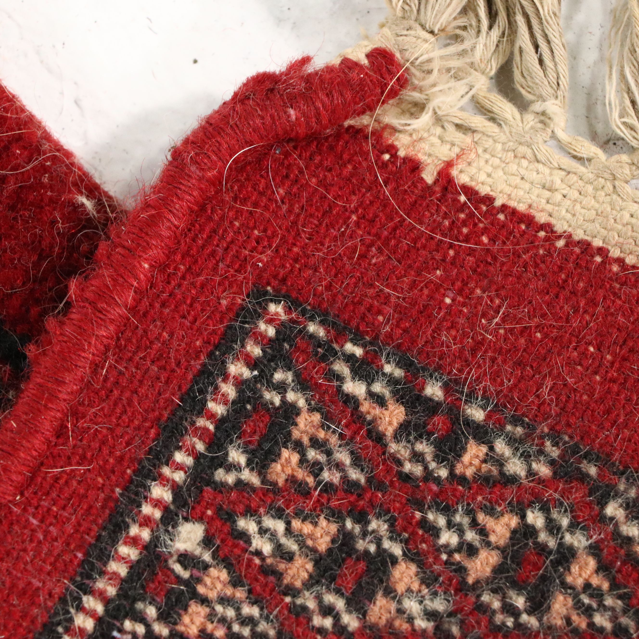 2'6 x 12'6 Hand-Knotted Persian Baluch Carpet Runner