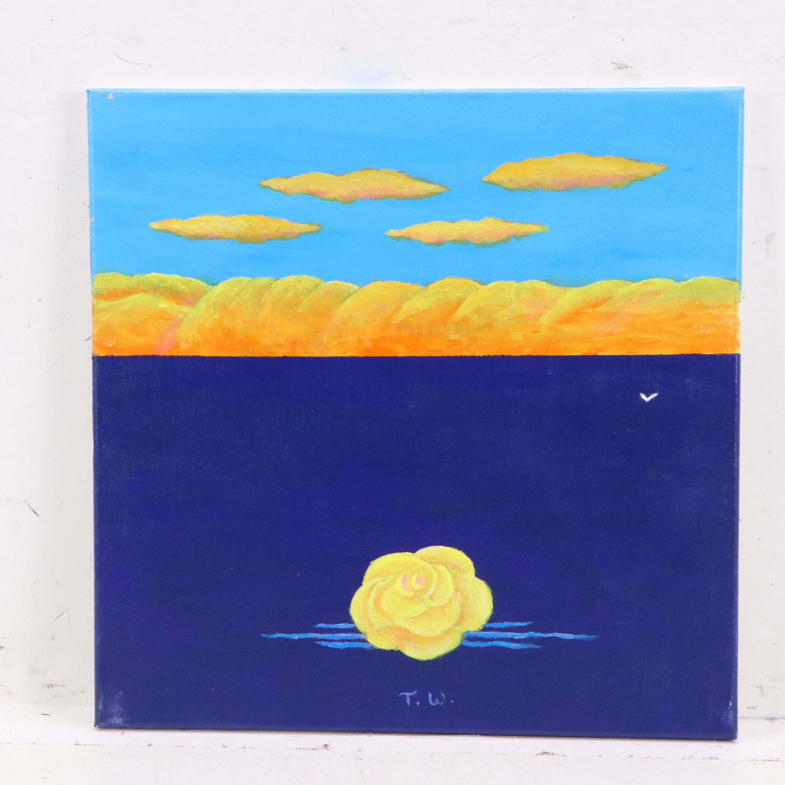 James Thomas Watkins Surrealist Style Seascape, 21st Century