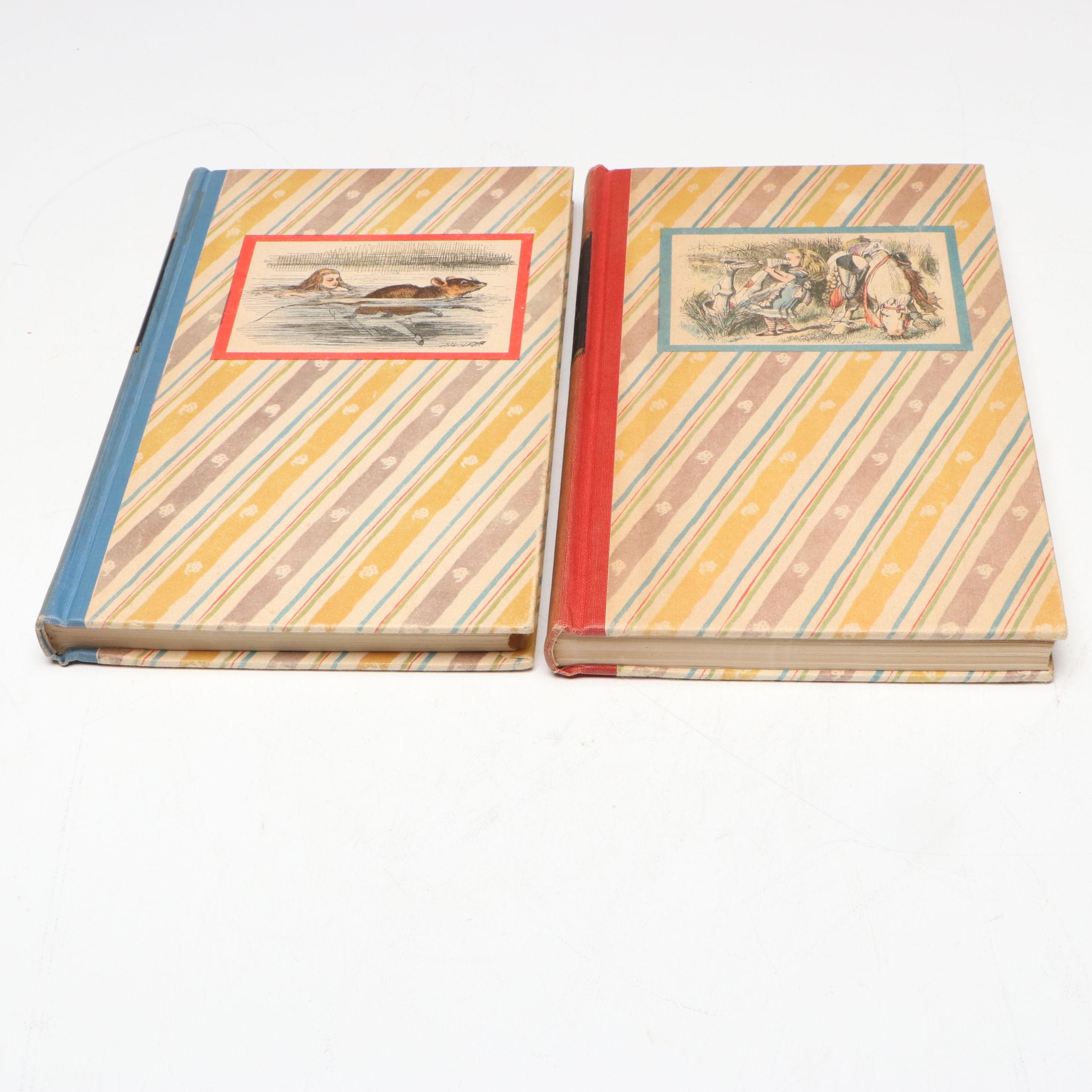 Illustrated "Alice in Wonderland" and "Through the Looking-Glass" Box Set, 1946
