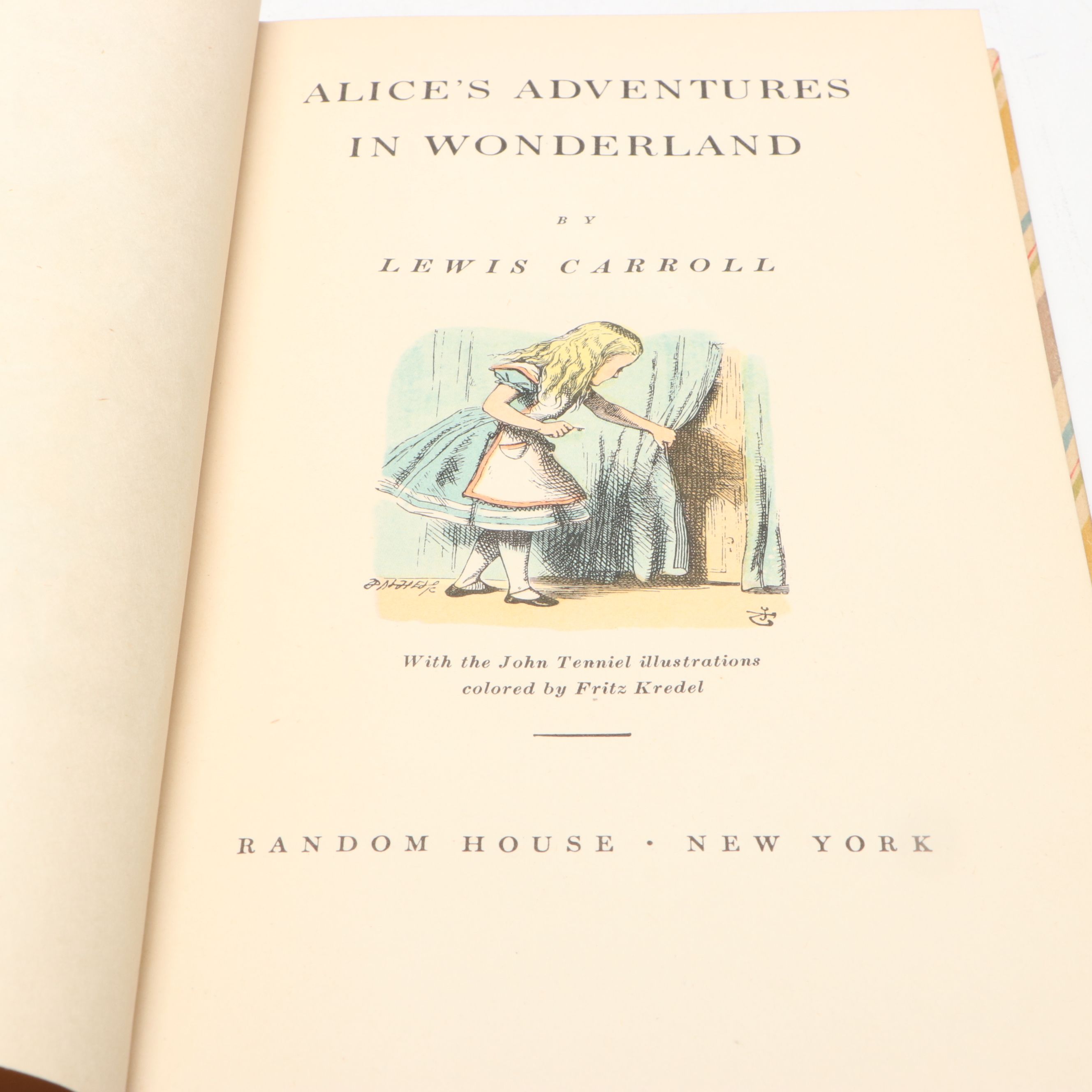 Illustrated "Alice in Wonderland" and "Through the Looking-Glass" Box Set, 1946